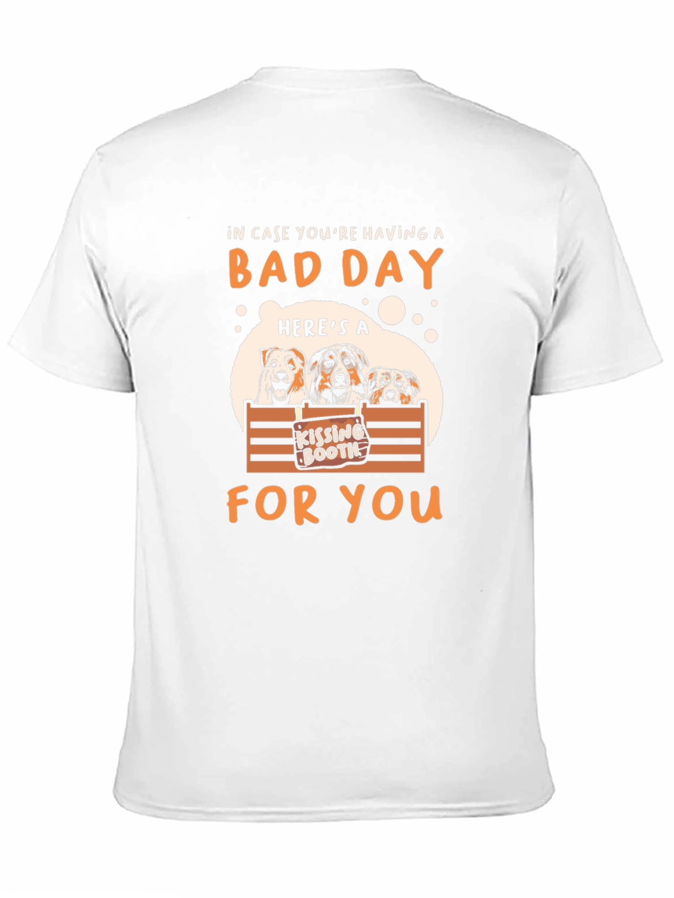 Bad Day? Kissing Booth Dogs Graphic T-Shirt