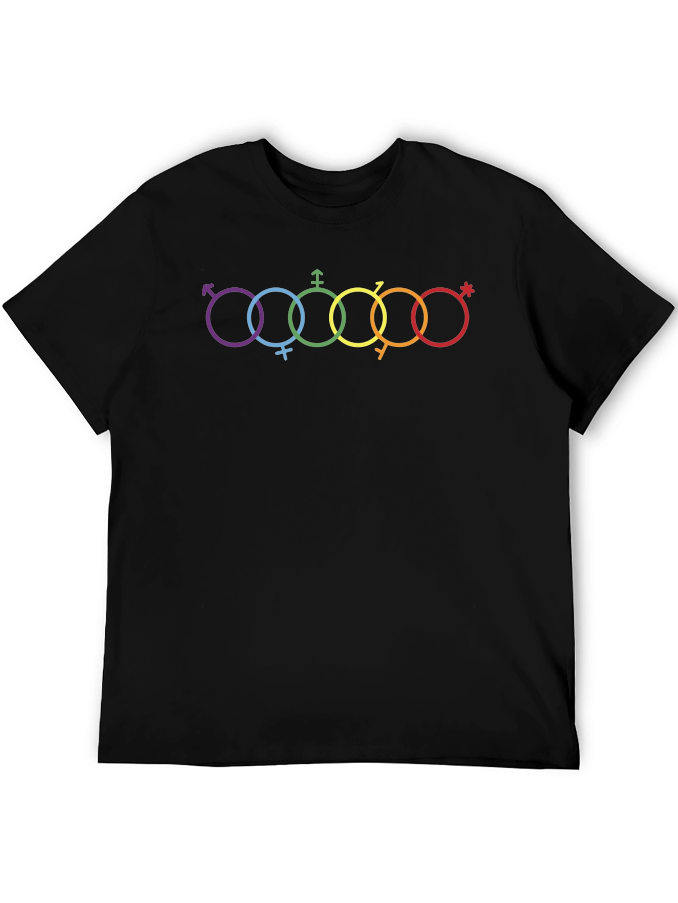 LGBTQ+ Pride Rainbow Symbol T-Shirt