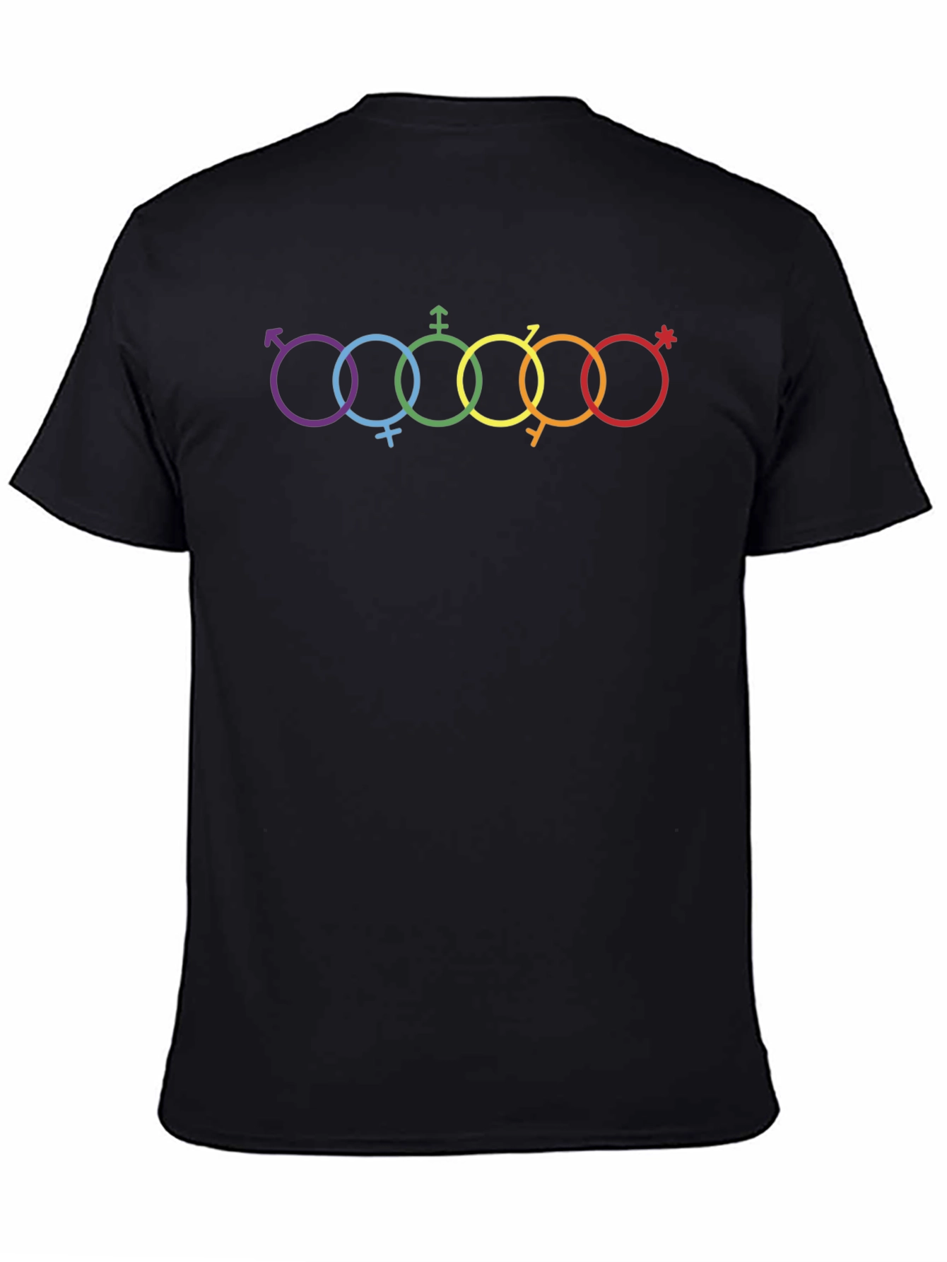 LGBTQ+ Pride Rainbow Symbol T-Shirt