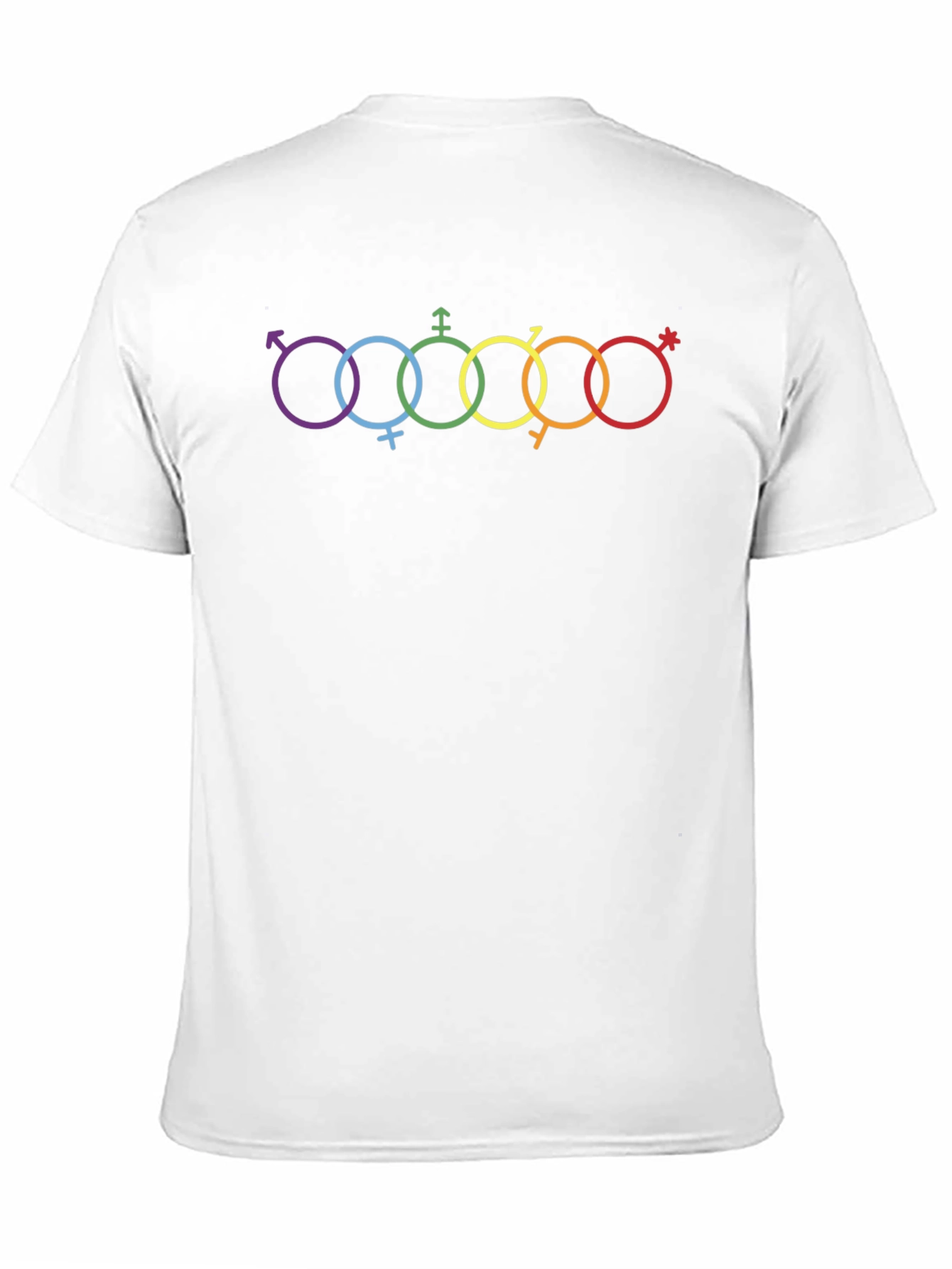 LGBTQ+ Pride Rainbow Symbol T-Shirt