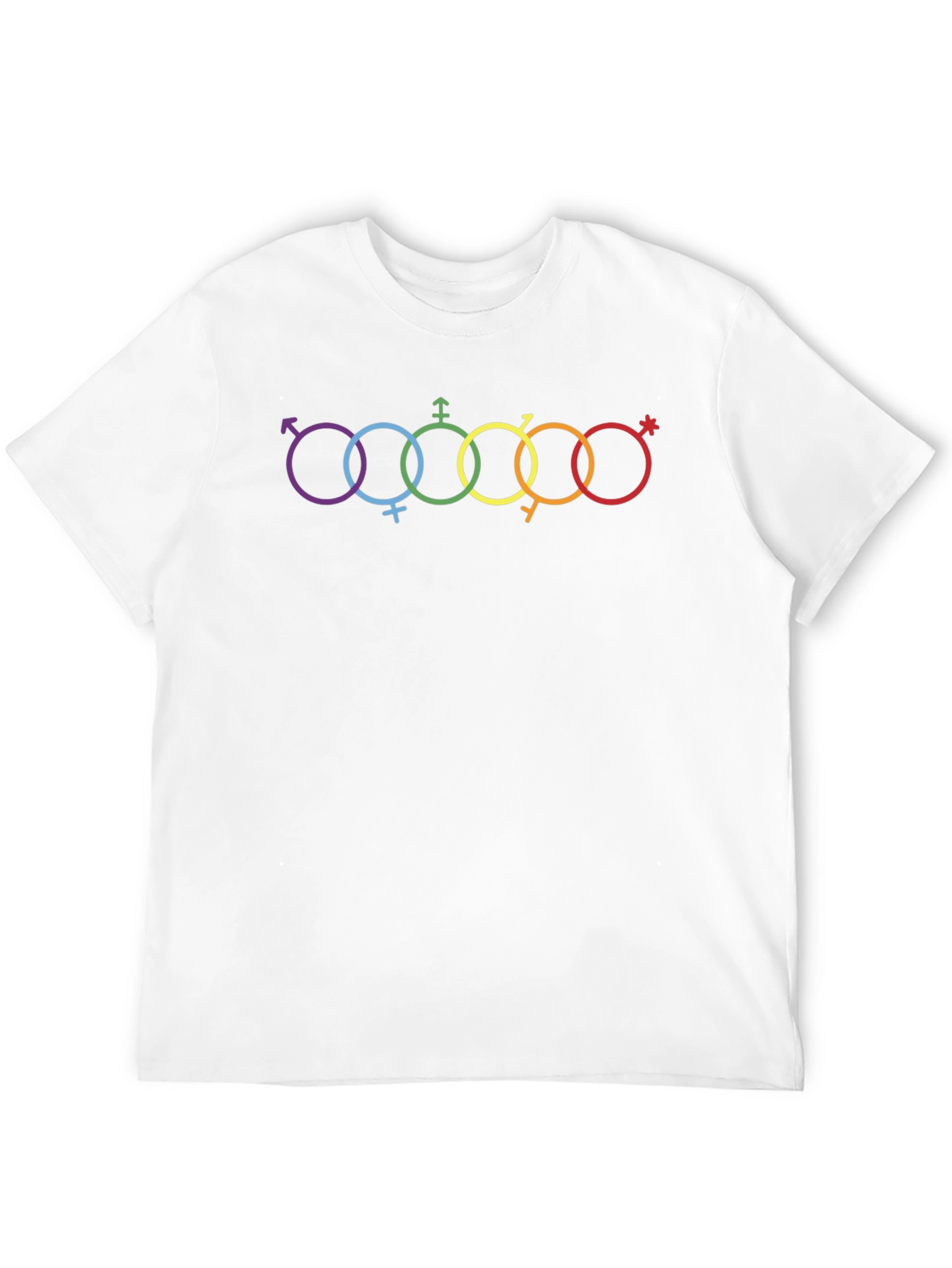 LGBTQ+ Pride Rainbow Symbol T-Shirt
