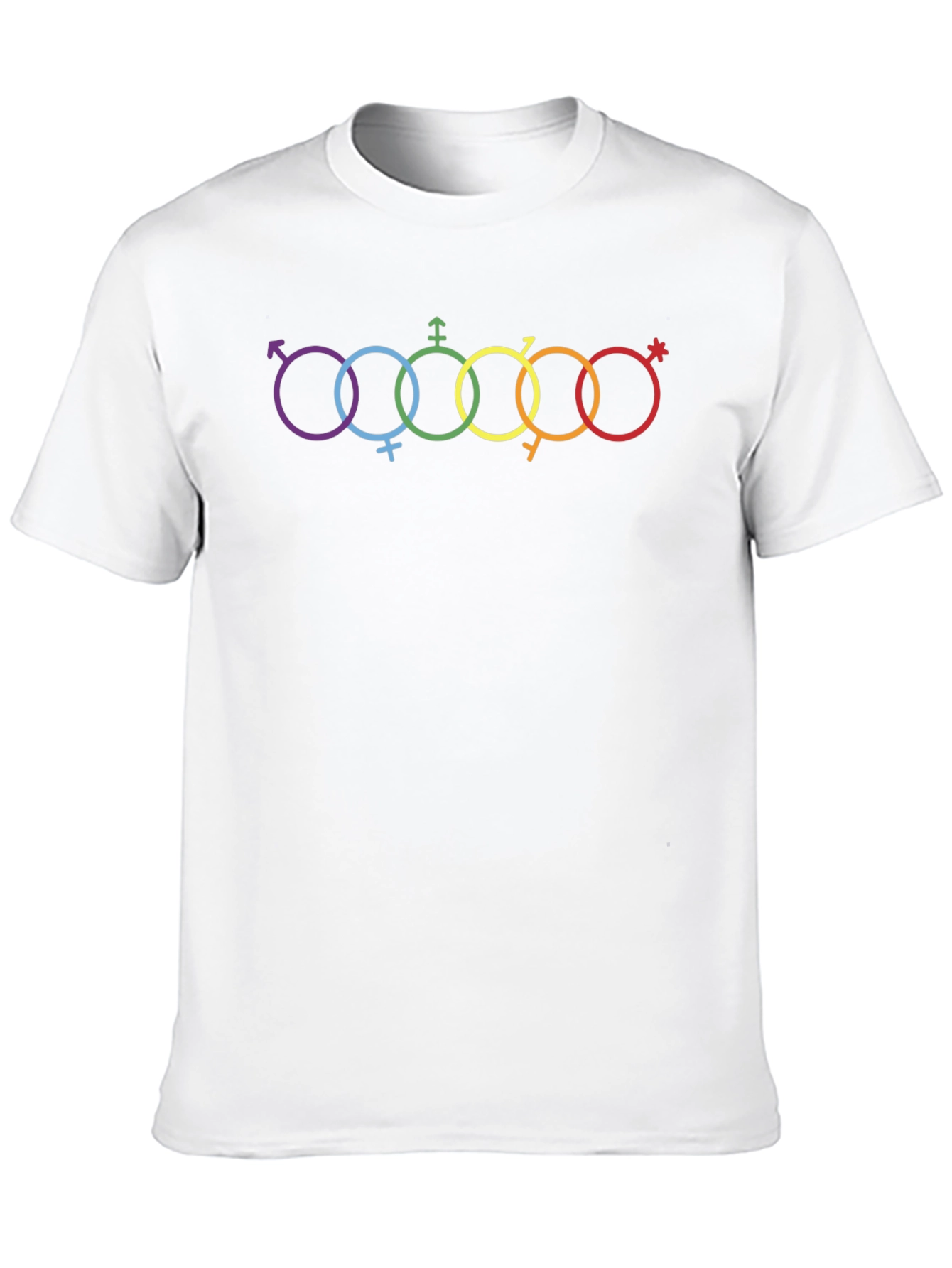 LGBTQ+ Pride Rainbow Symbol T-Shirt