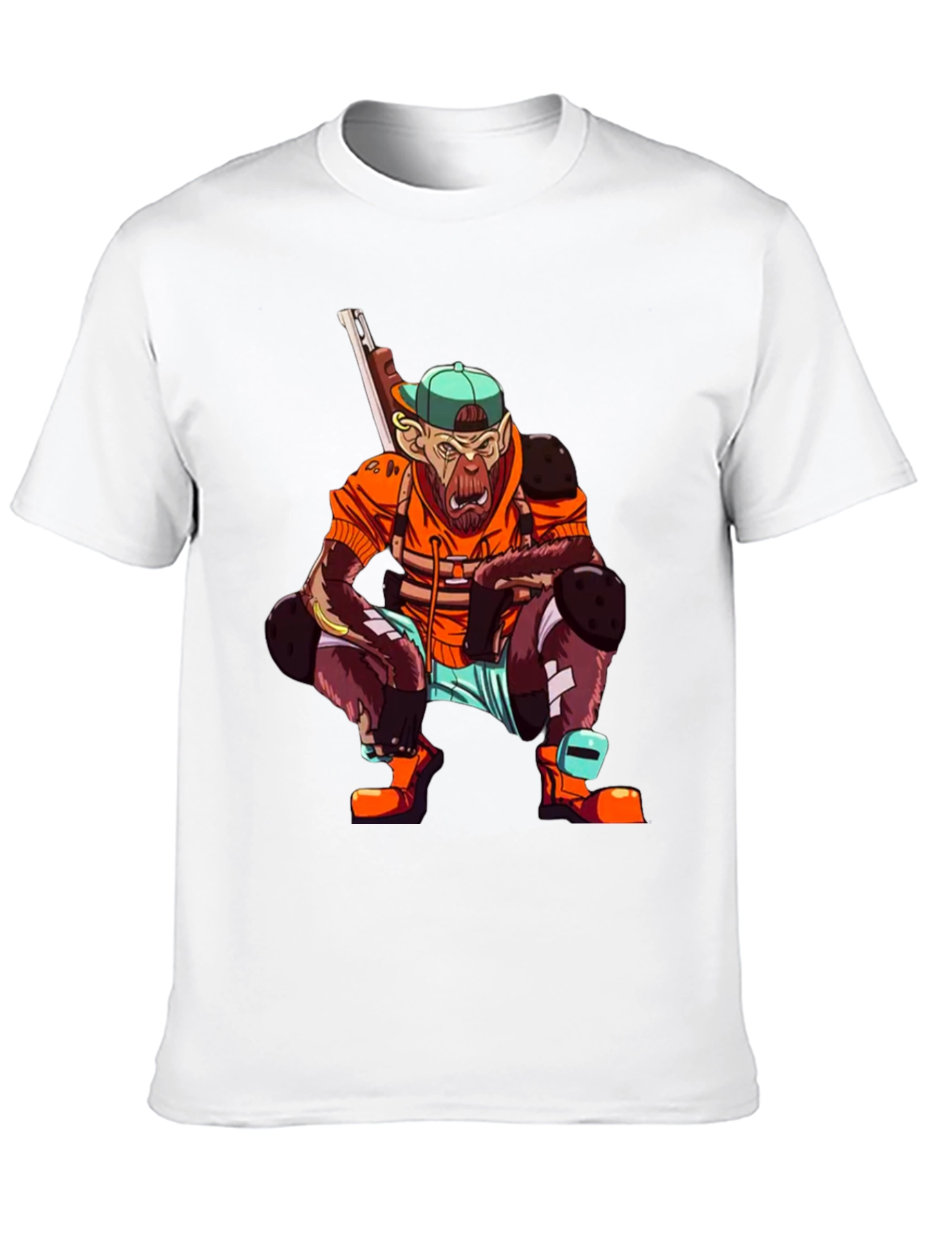 Monkey Gamer Graphic Tee - Streetwear Style
