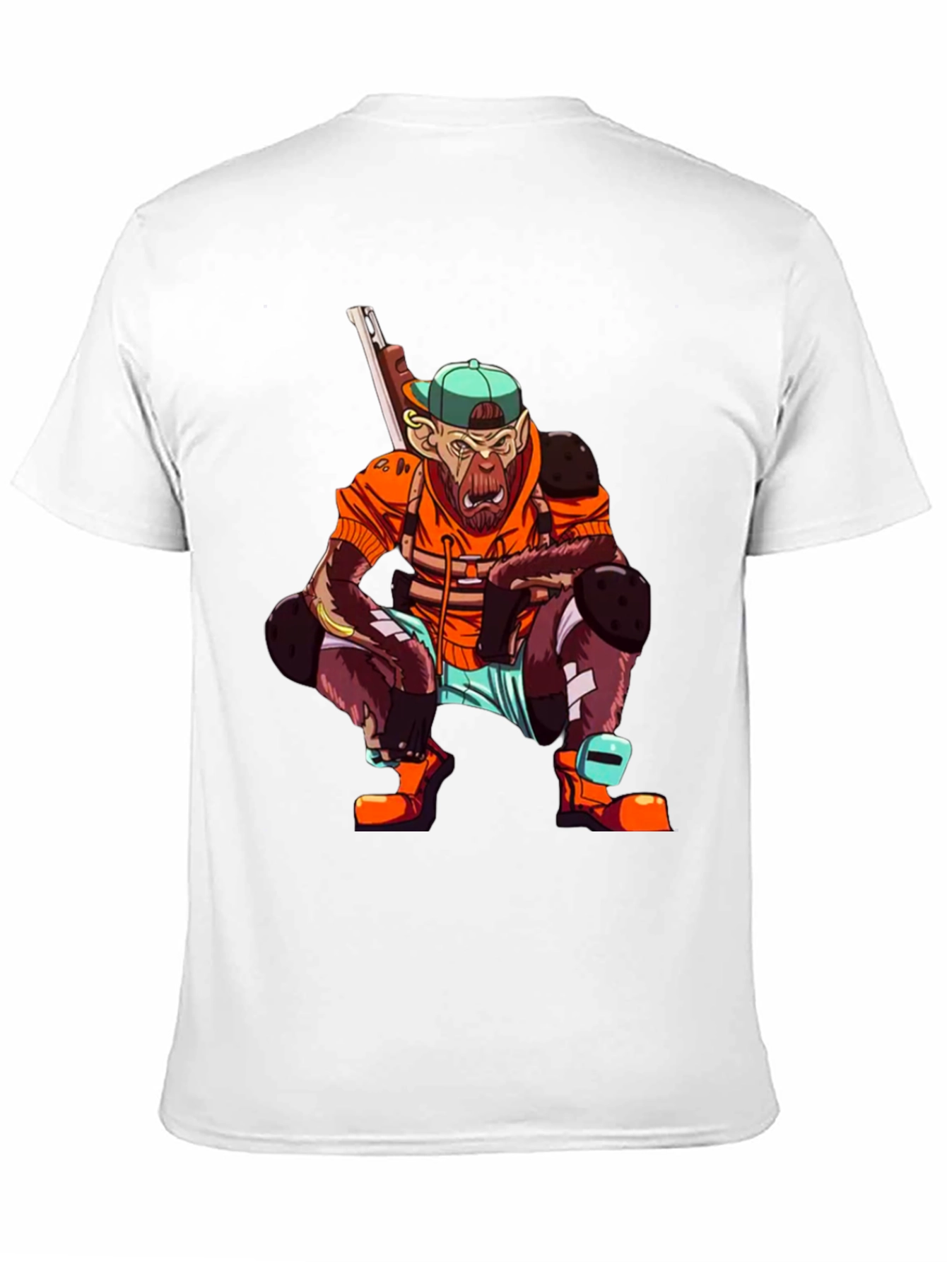 Monkey Gamer Graphic Tee - Streetwear Style