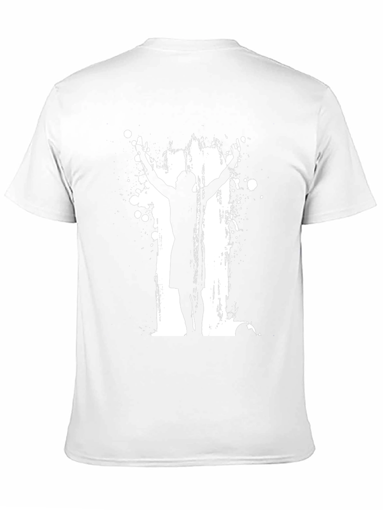 Soccer Goal Celebration Black T-Shirt