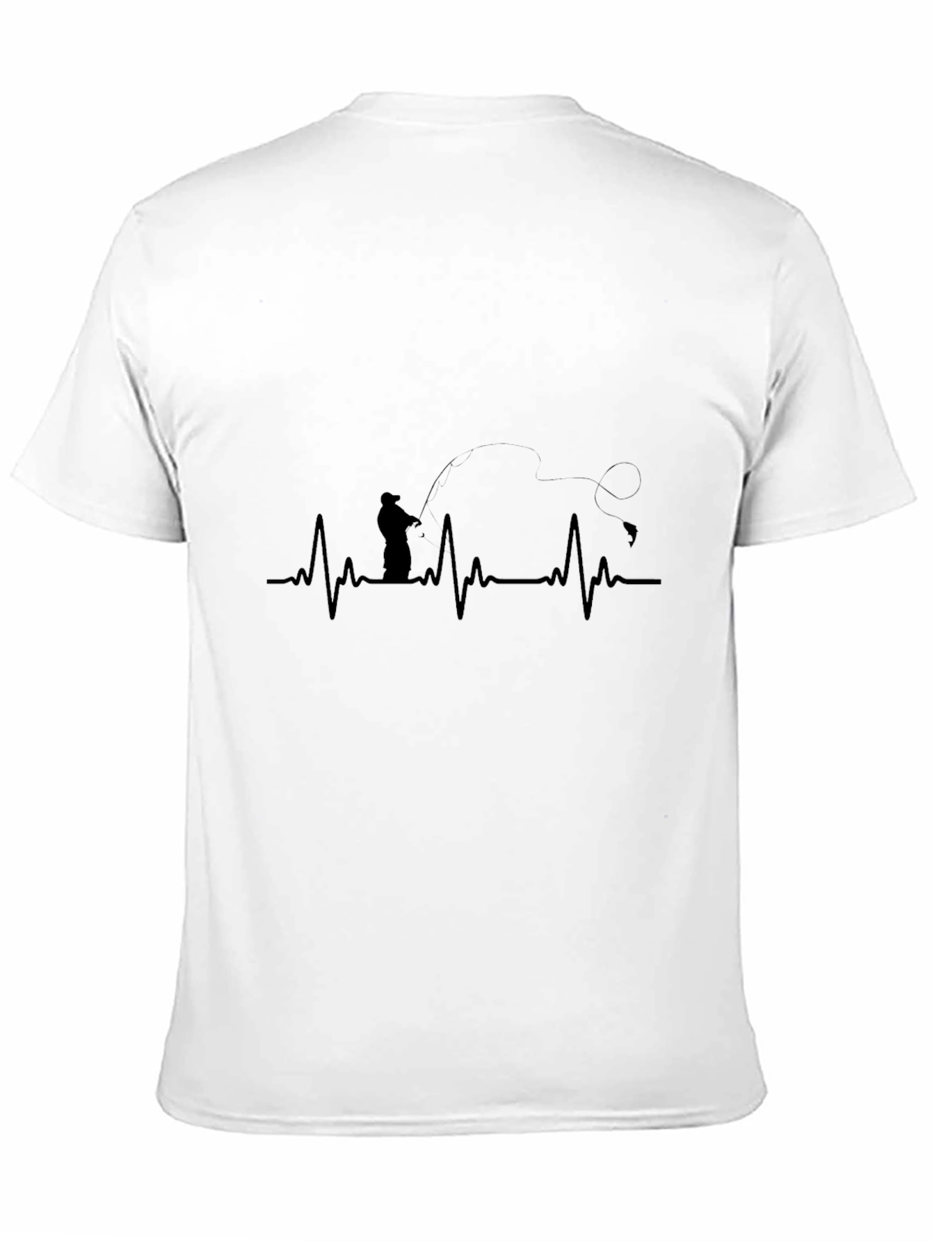 Fishing Heartbeat Tee - Anglers Passion