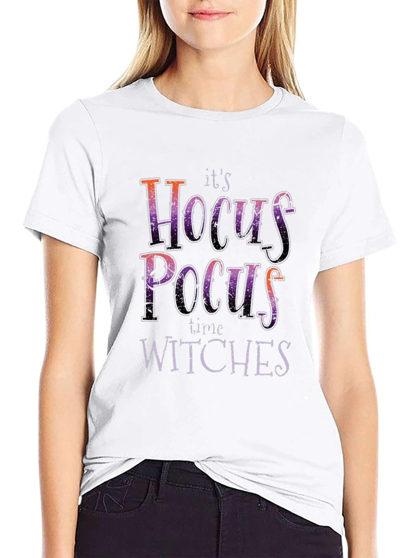 Its Hocus Pocus Time Witches Graphic Tee