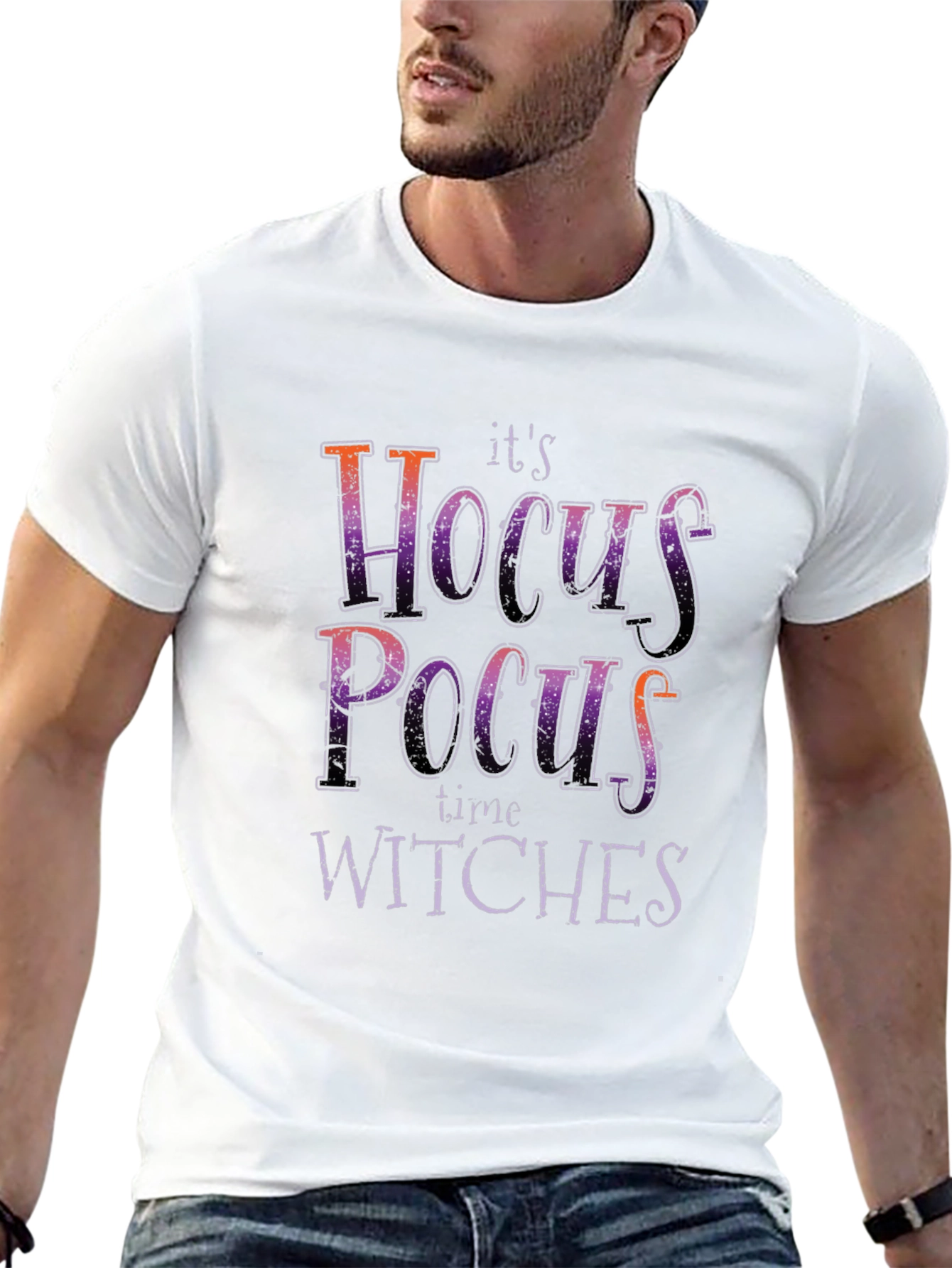 Its Hocus Pocus Time Witches Graphic Tee