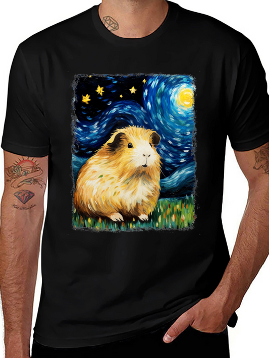 Starry Night Guinea Pig Tee