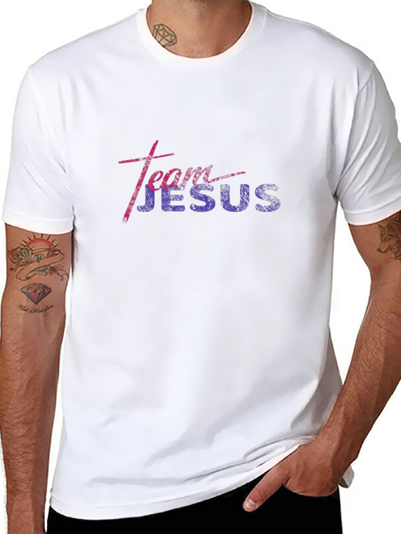 Team Jesus Graphic Tee - Faith Inspired T-Shirt