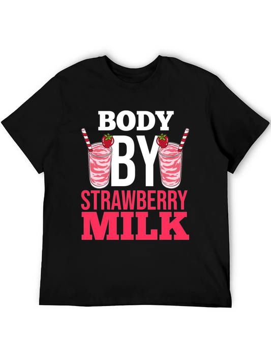 Body By Strawberry Milk Graphic Tee