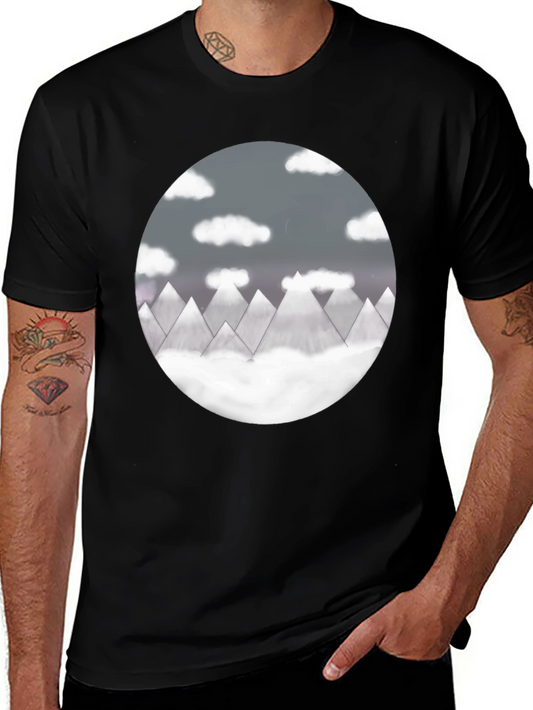 Mountain View Graphic Tee - Black