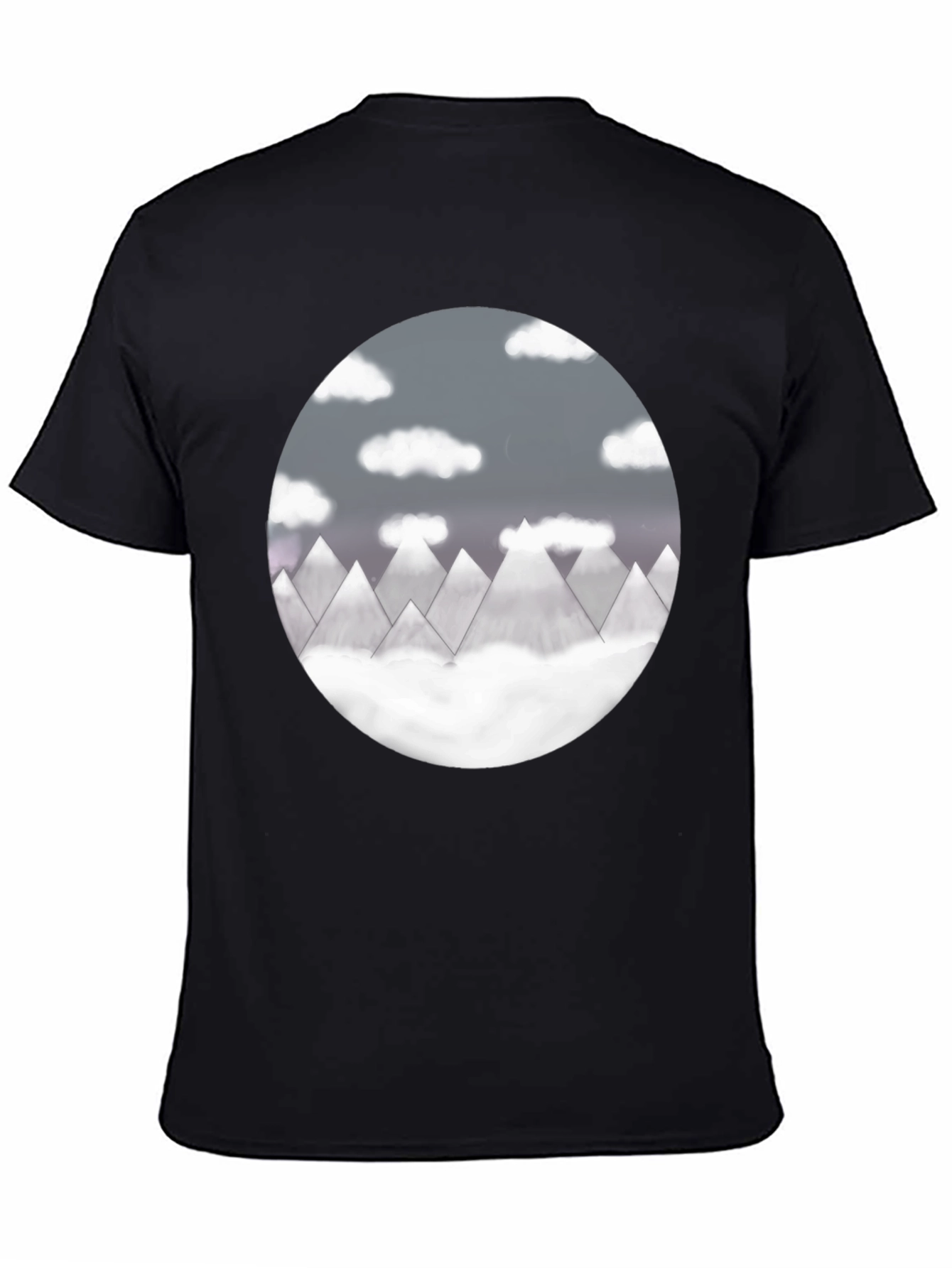Mountain View Graphic Tee - Black