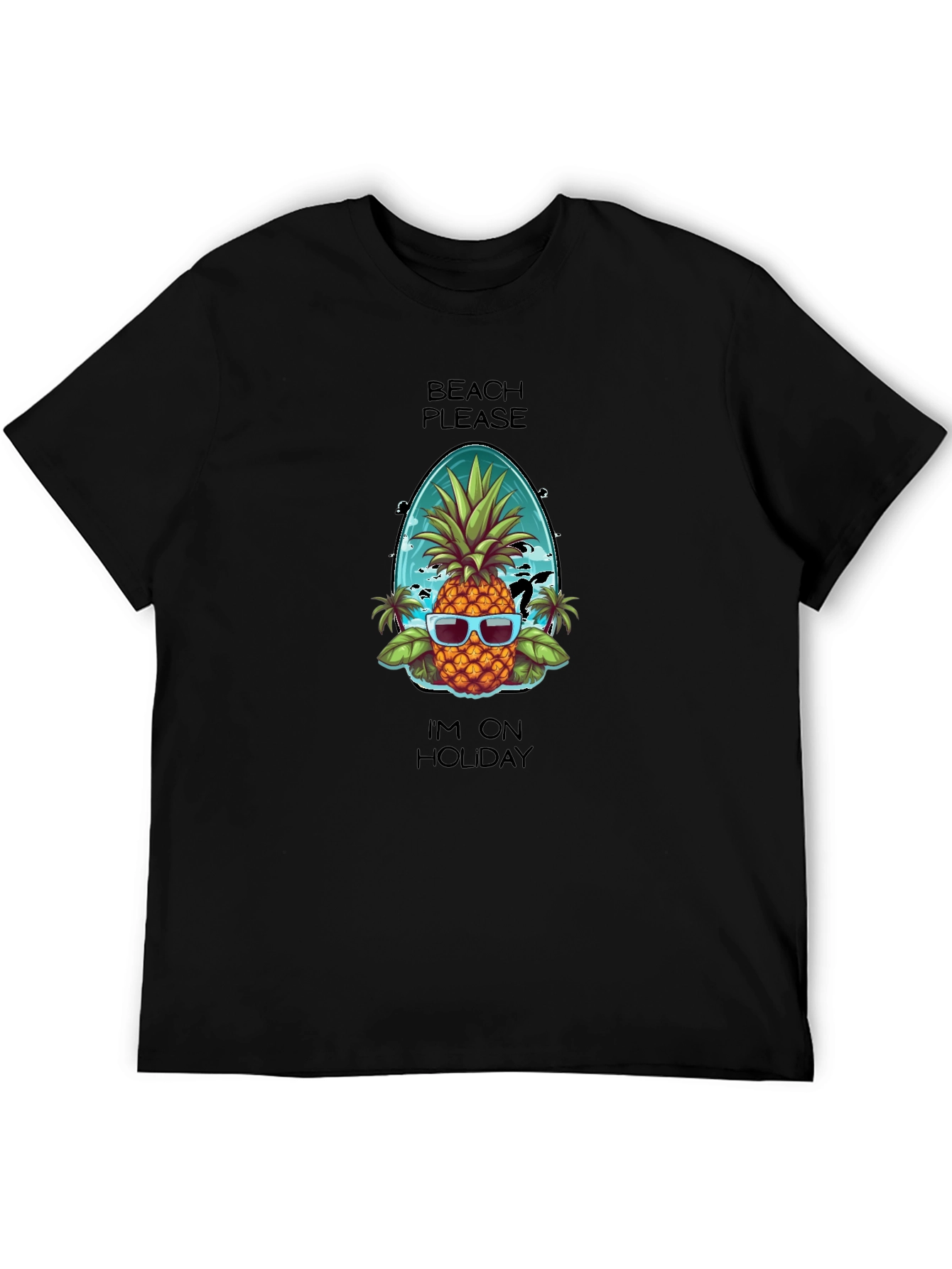 Holiday Pineapple T-Shirt - Beach Please!