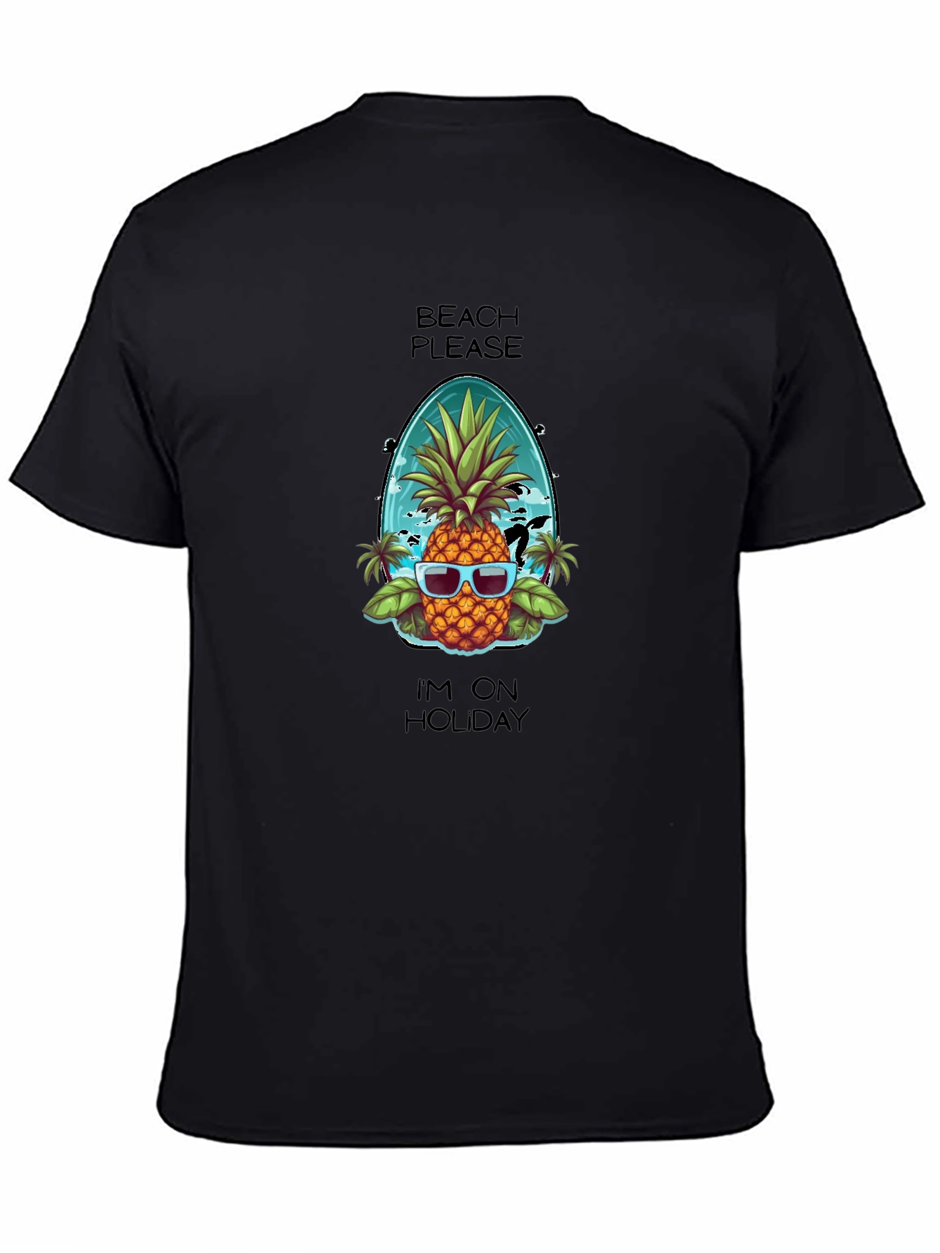 Holiday Pineapple T-Shirt - Beach Please!