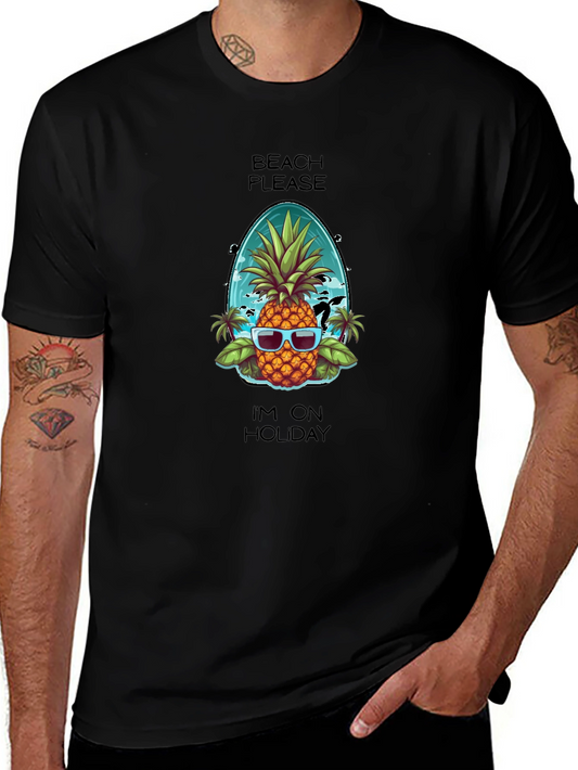 Holiday Pineapple T-Shirt - Beach Please!