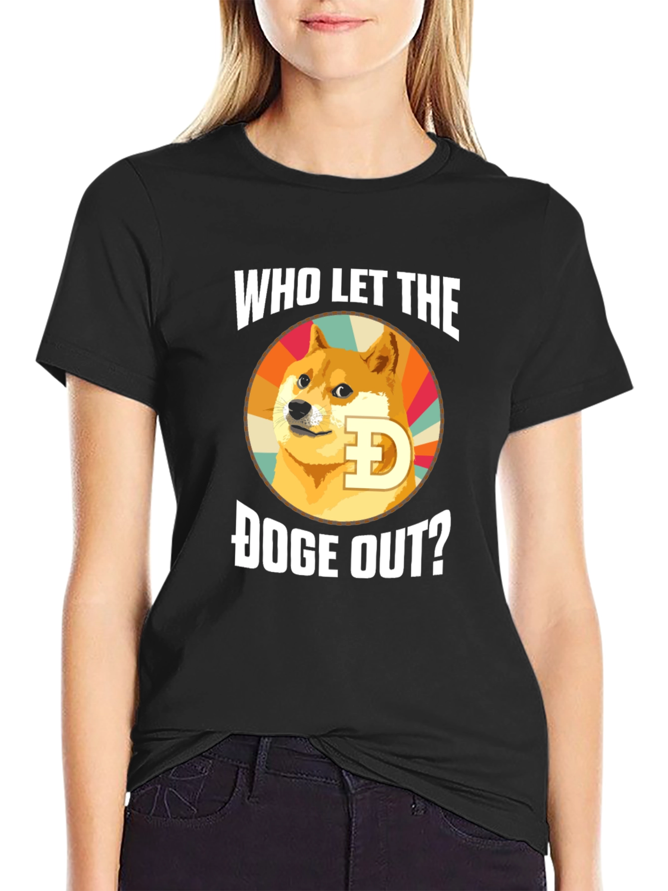 Who Let the Doge Out? T-Shirt