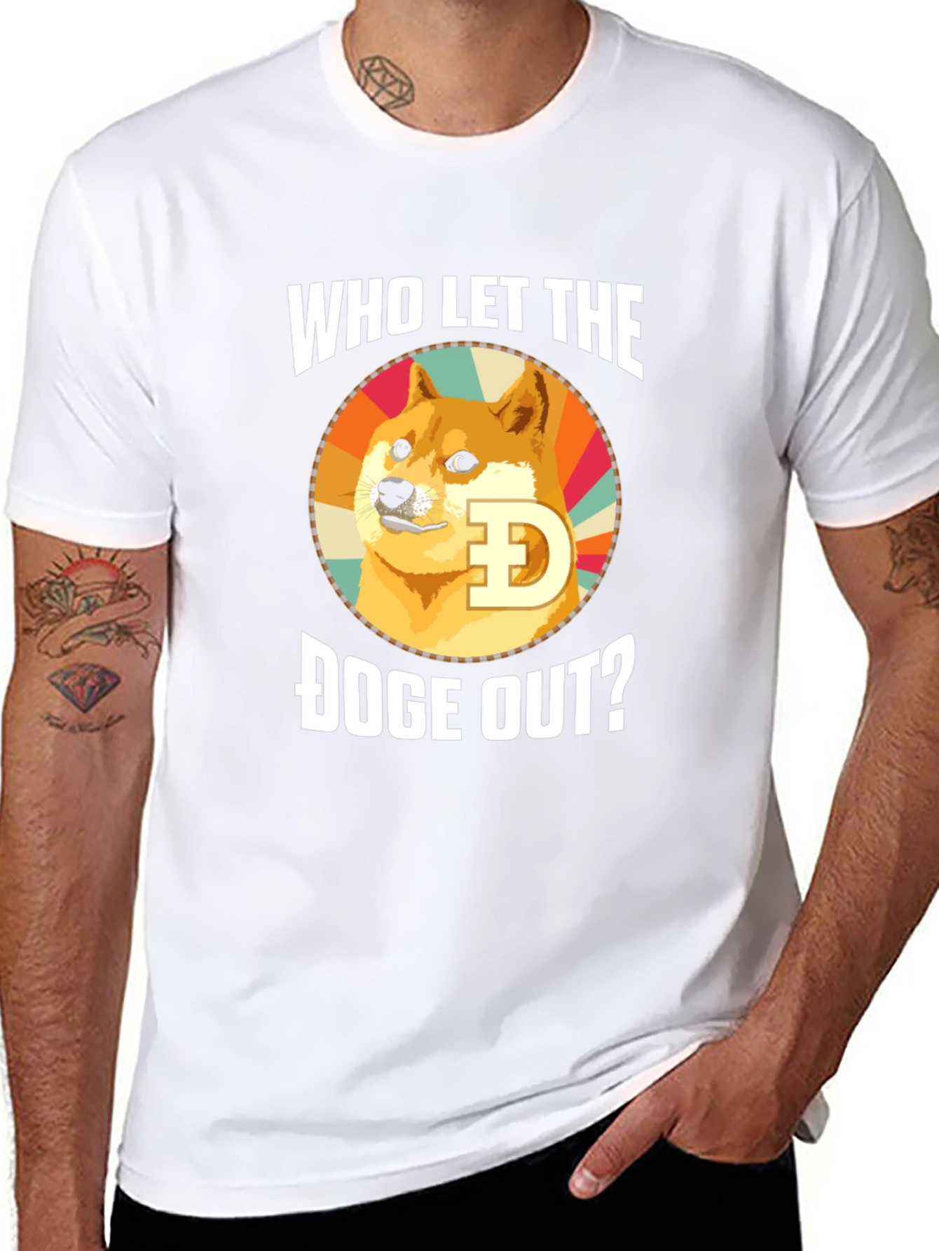 Who Let the Doge Out? T-Shirt