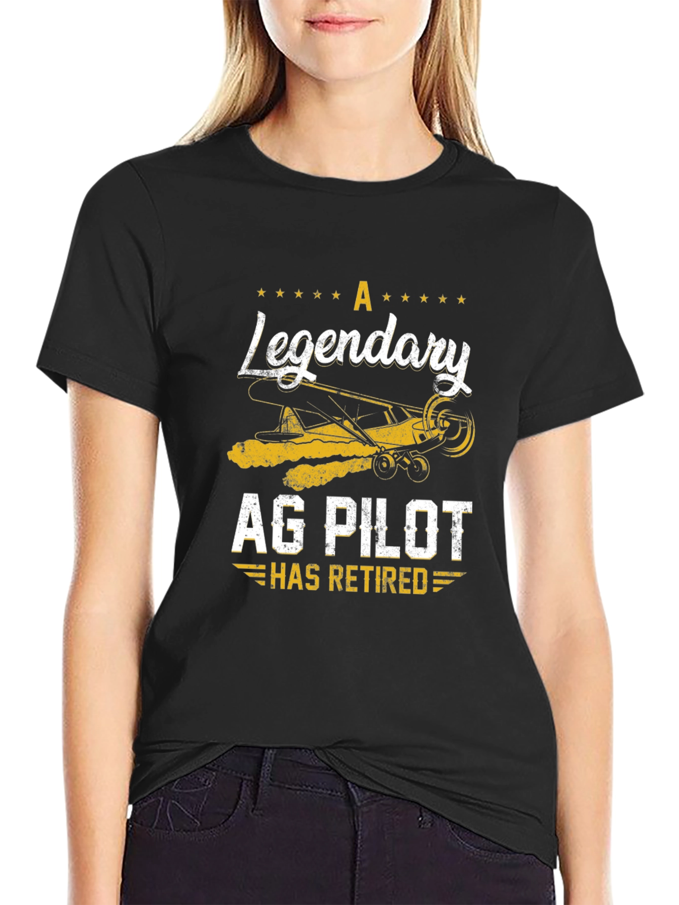Legendary Ag Pilot Retirement T-Shirt