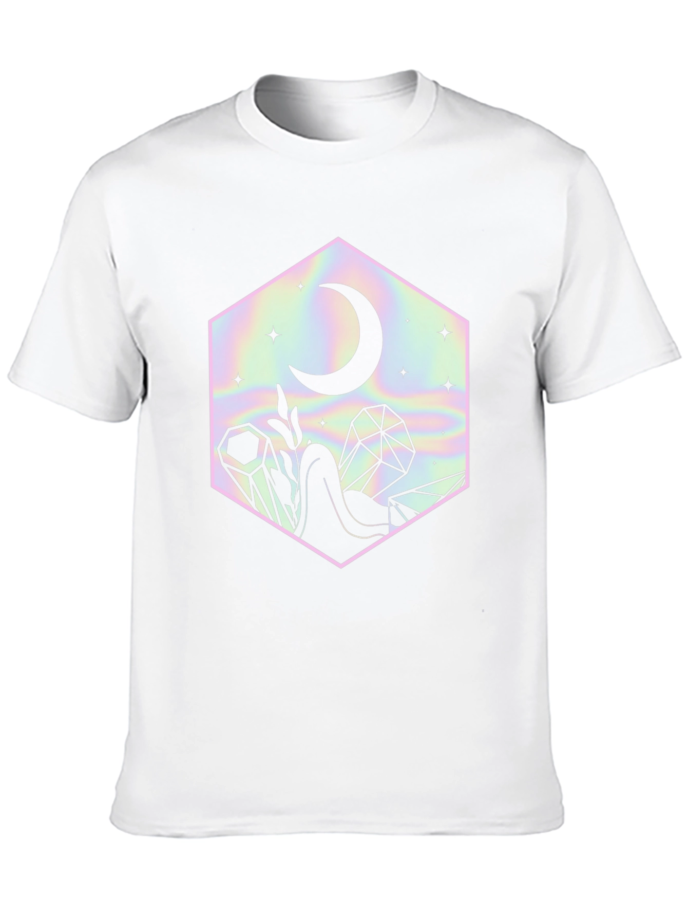 Mystic Moon Crystal Black Graphic Tee