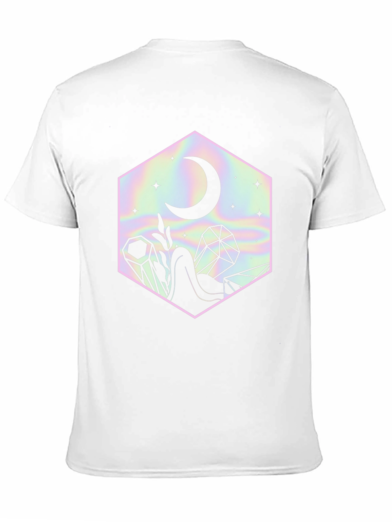 Mystic Moon Crystal Black Graphic Tee