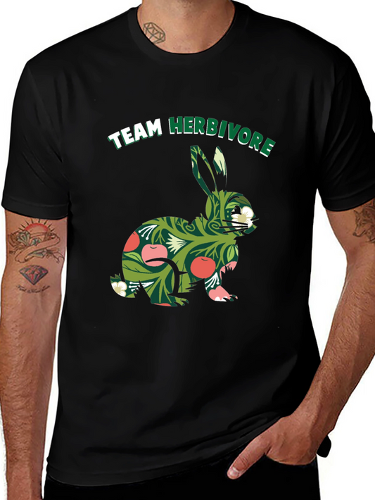Team Herbivore Rabbit T-Shirt