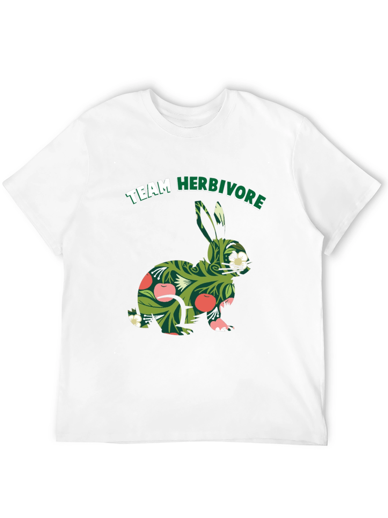 Team Herbivore Rabbit T-Shirt