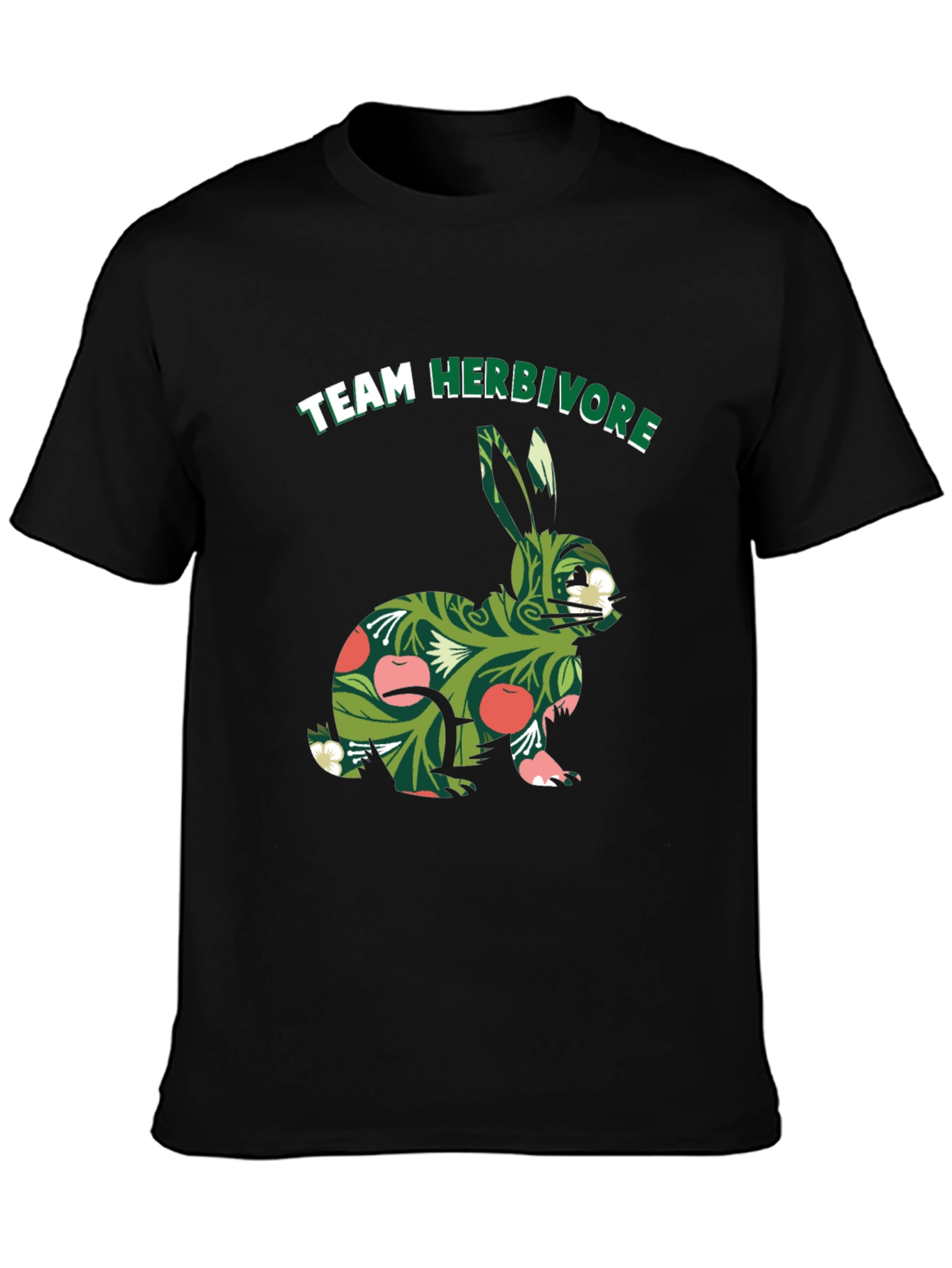 Team Herbivore Rabbit T-Shirt