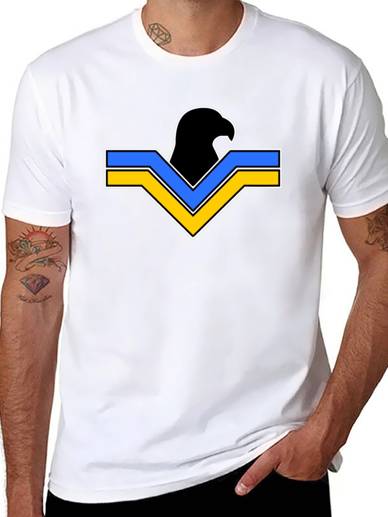 Eagle Crest Graphic Tee - Black