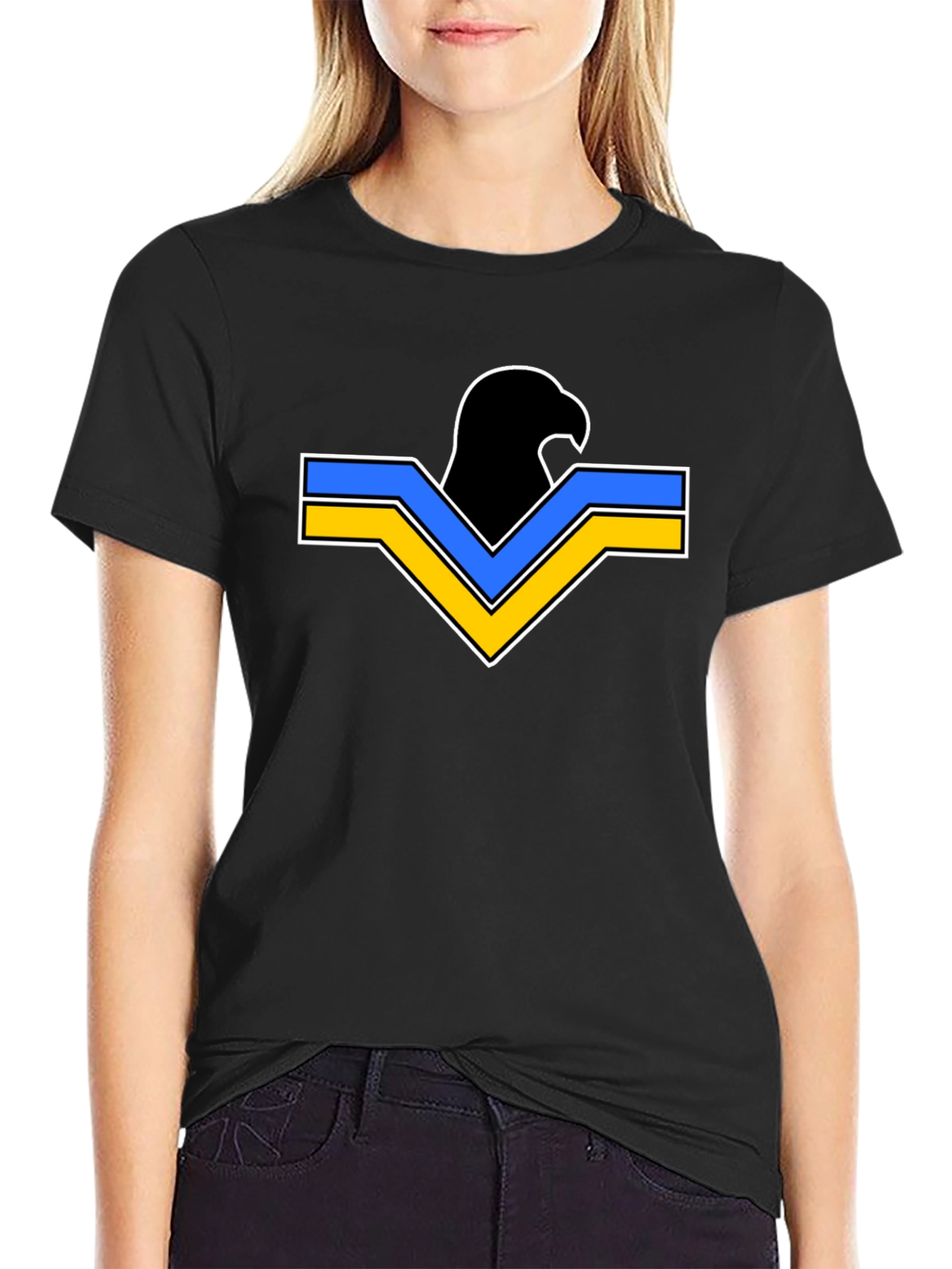 Eagle Crest Graphic Tee - Black