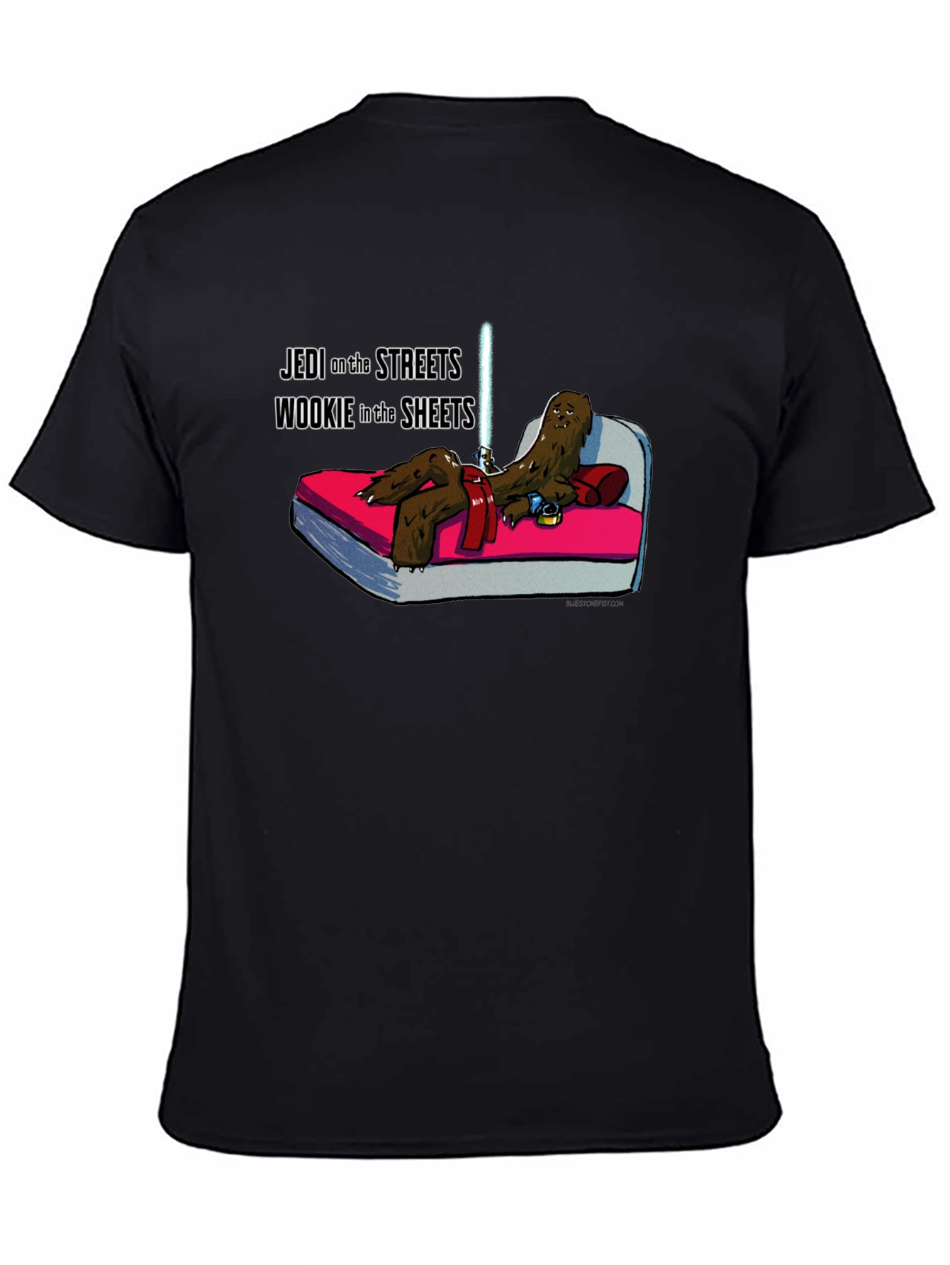 Jedi Wookie in the Sheets Mens T-Shirt