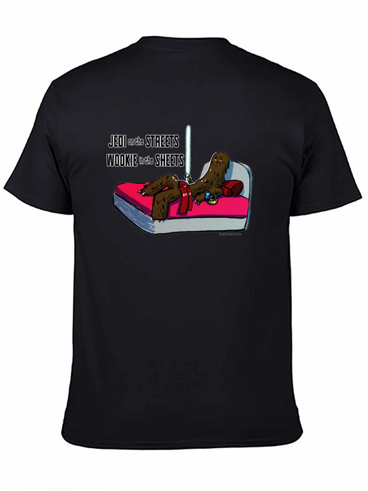 Jedi Wookie in the Sheets Mens T-Shirt