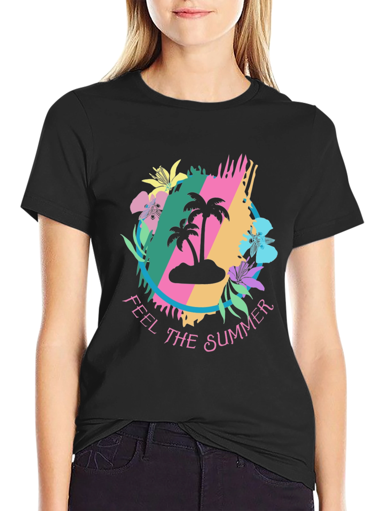 Feel The Summer Graphic T-Shirt