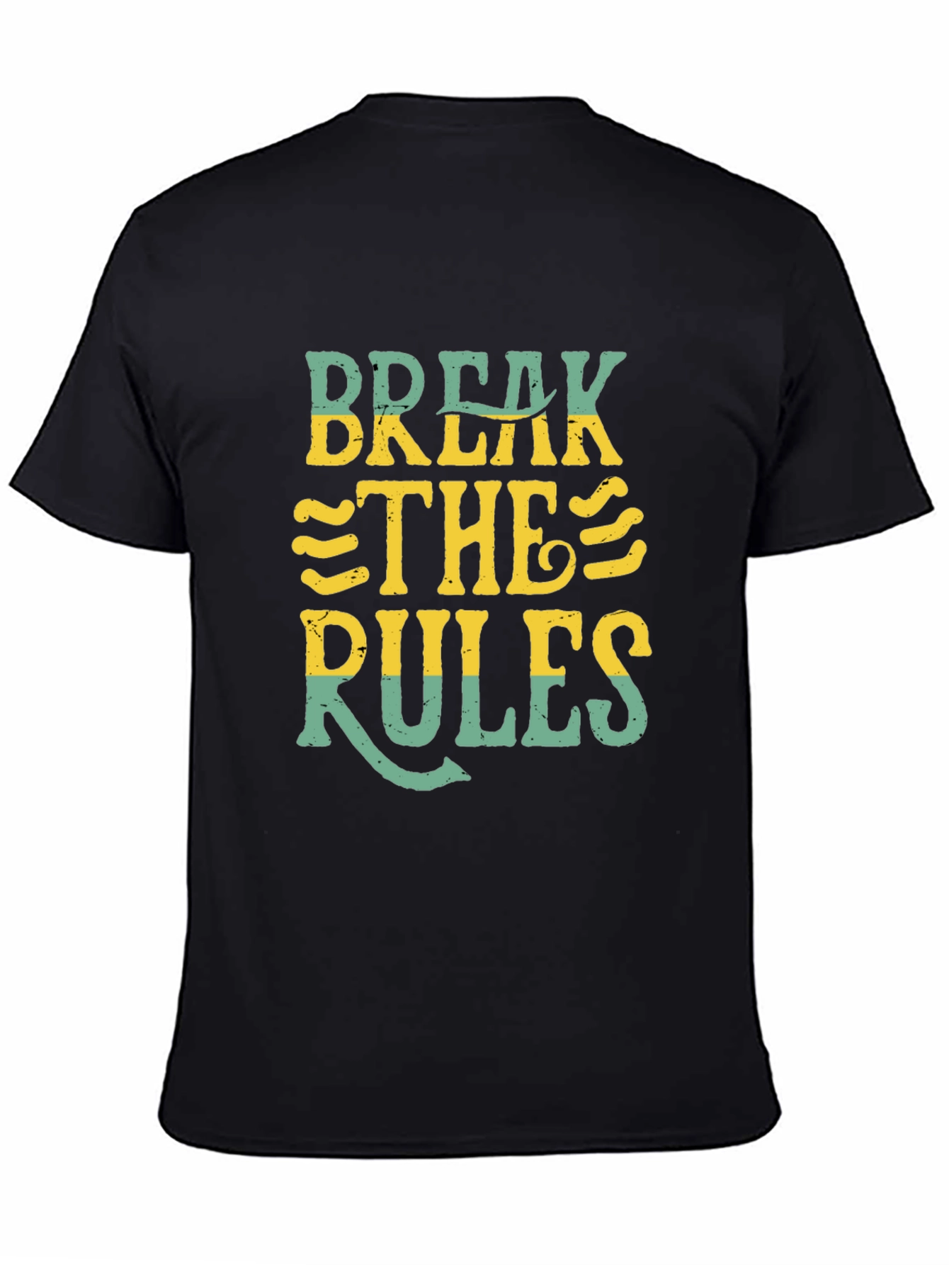 Break the Rules Graphic T-Shirt - Black