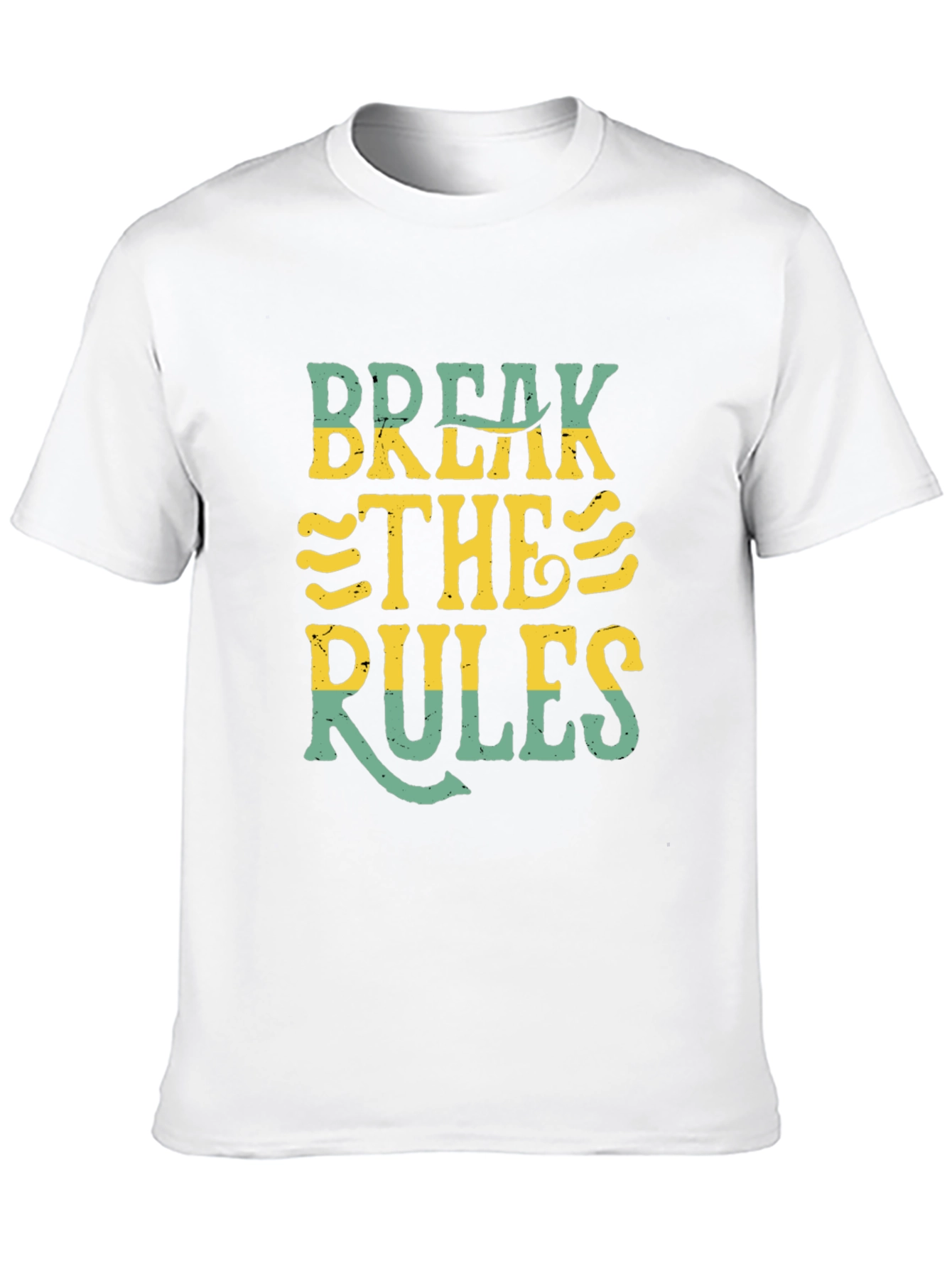 Break the Rules Graphic T-Shirt - Black