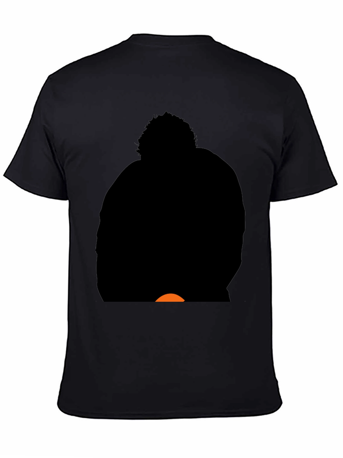 Silhouette Graphic Black T-Shirt