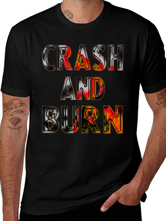 Crash and Burn Graphic Tee
