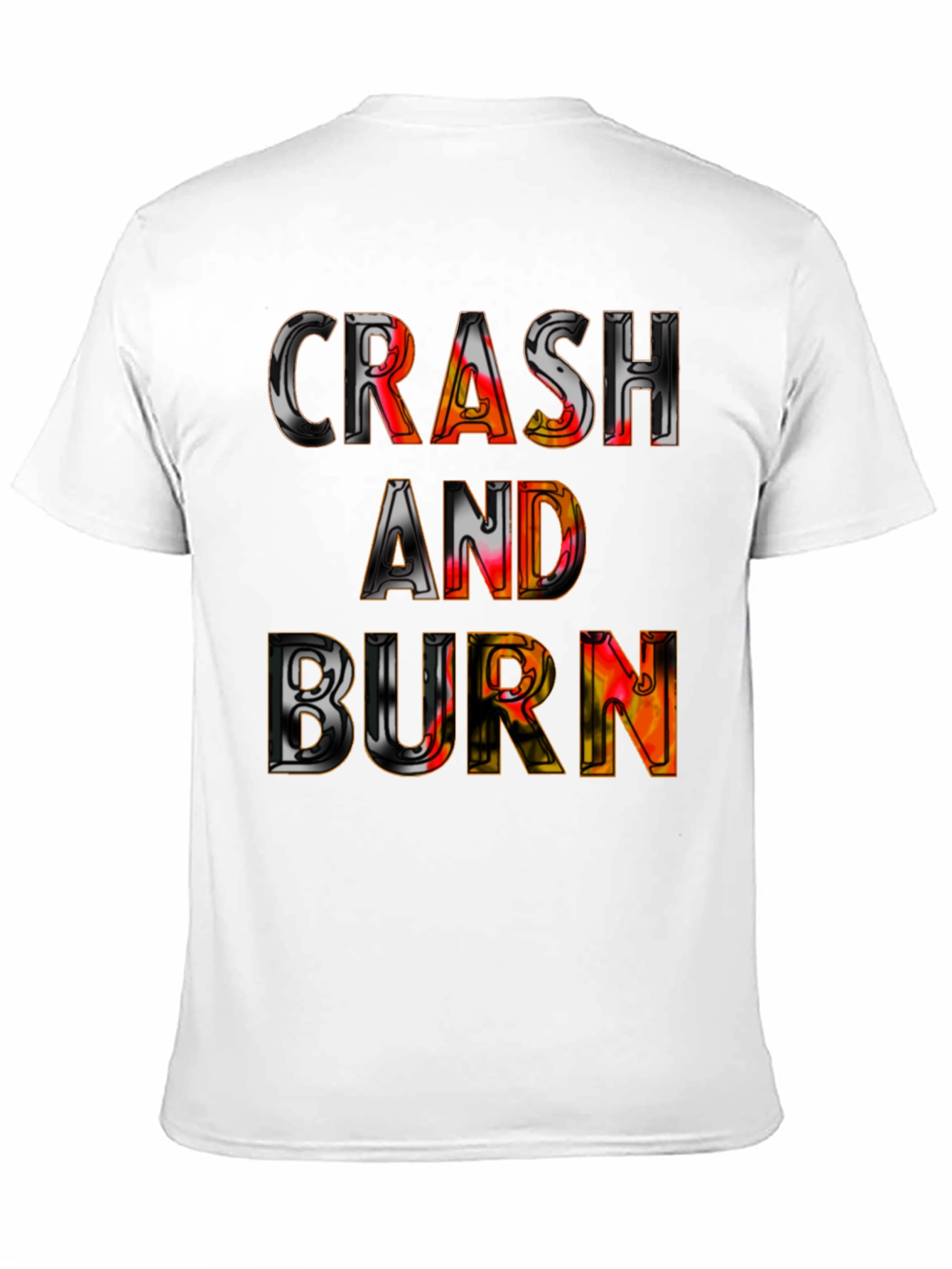 Crash and Burn Graphic Tee
