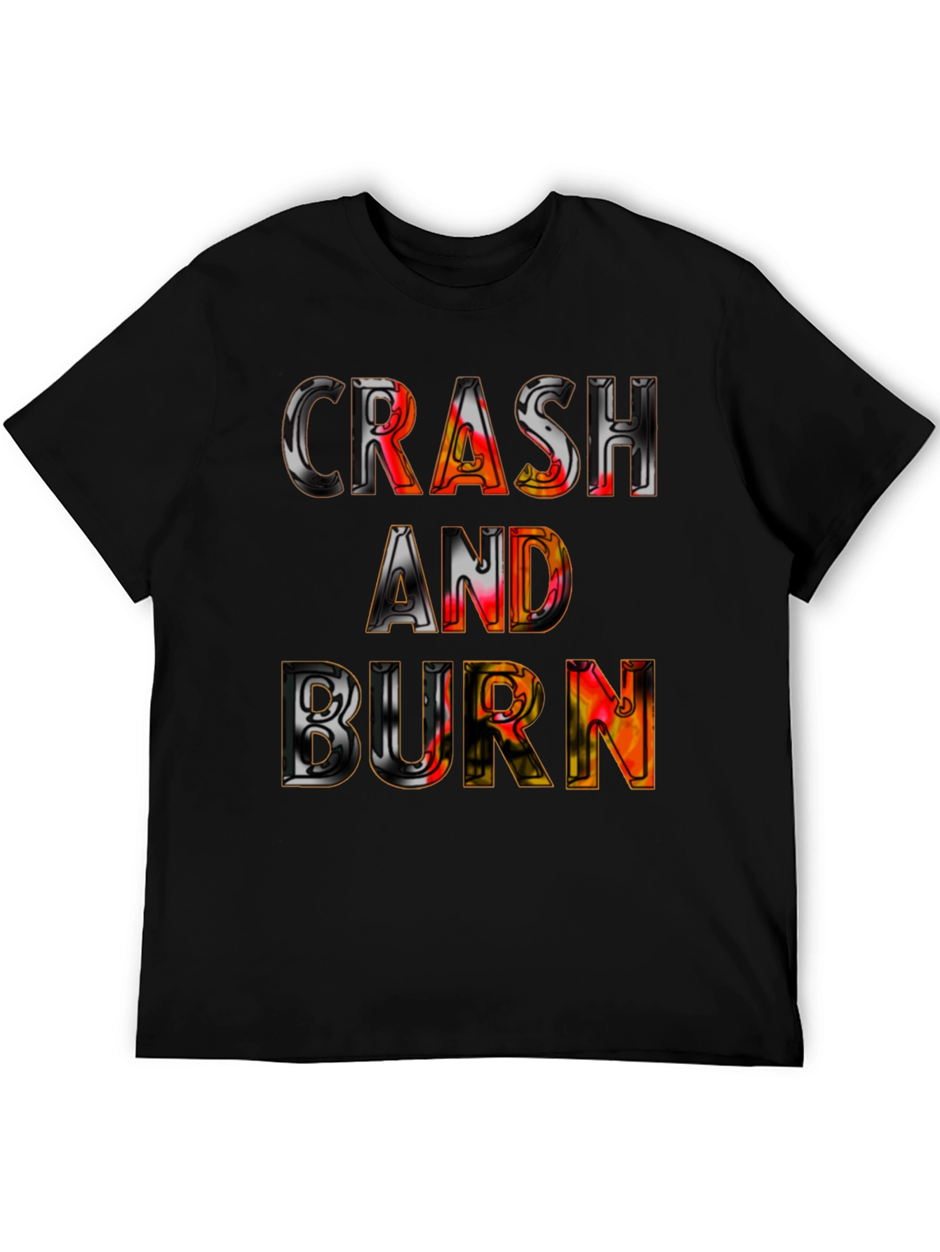 Crash and Burn Graphic Tee
