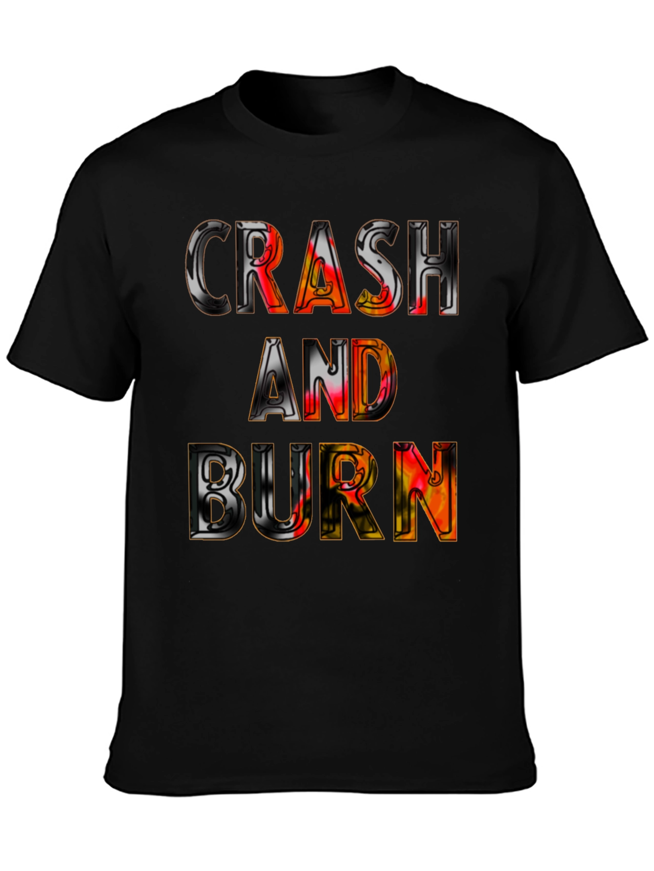 Crash and Burn Graphic Tee