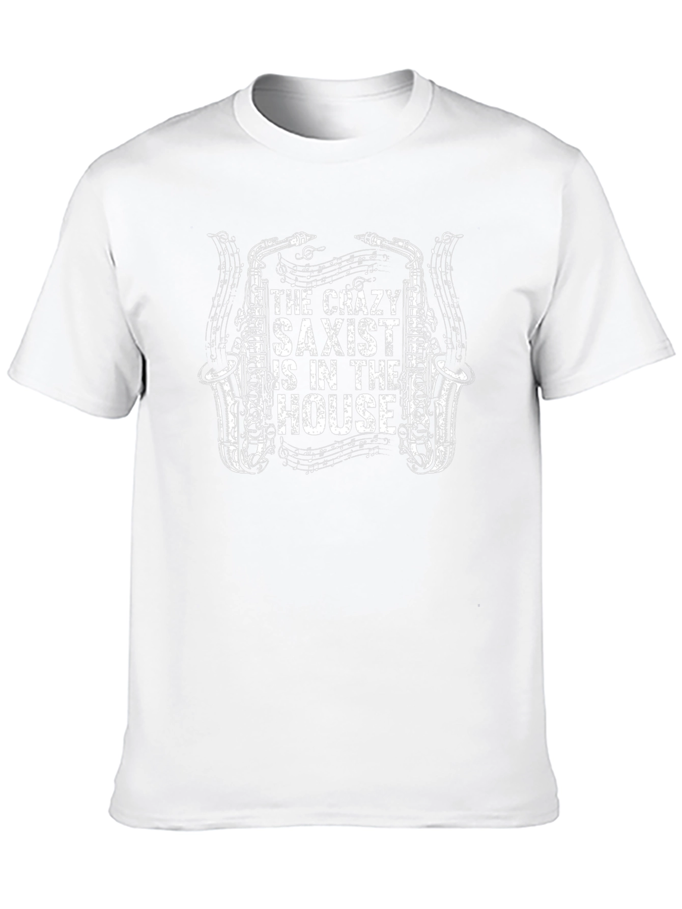 Crazy Saxist T-Shirt - Musical Instrument Tee