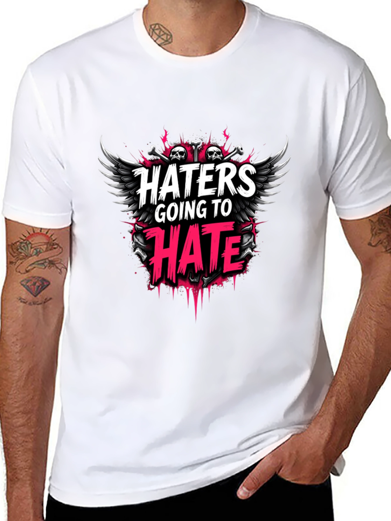 Haters Gonna Hate Graphic T-Shirt