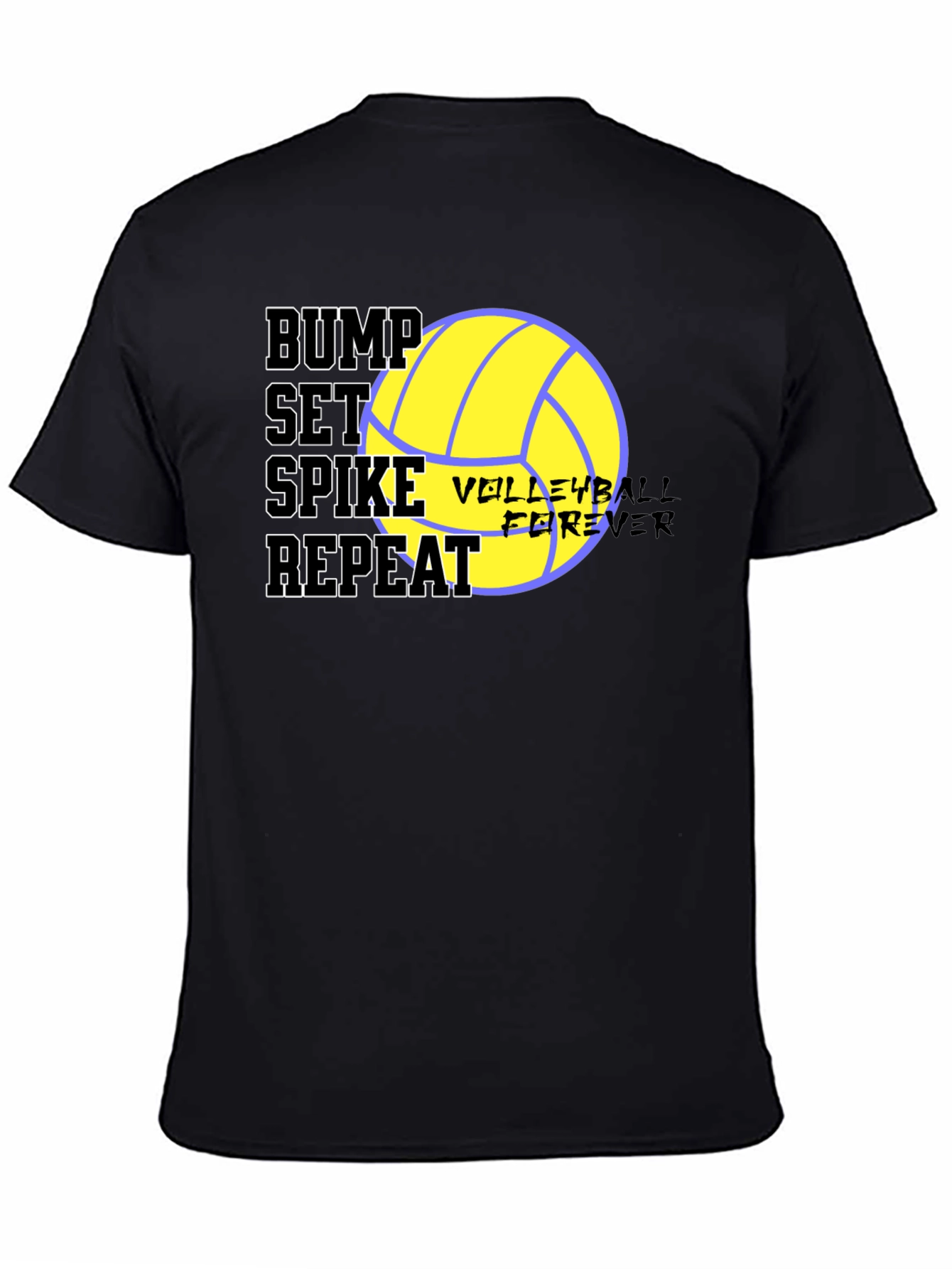 Bump Set Spike Repeat Volleyball T-Shirt