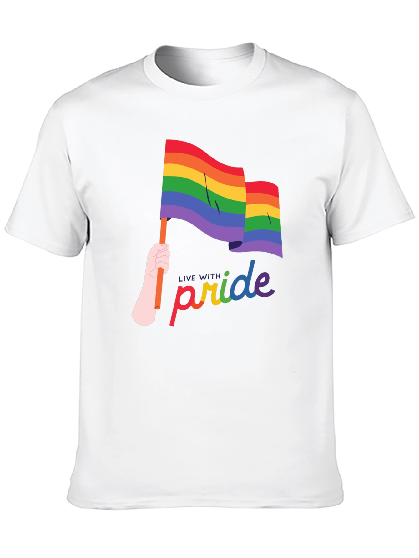Live With Pride Graphic Tee