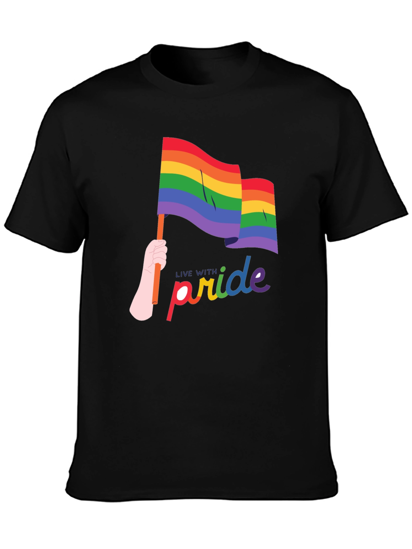 Live With Pride Graphic Tee