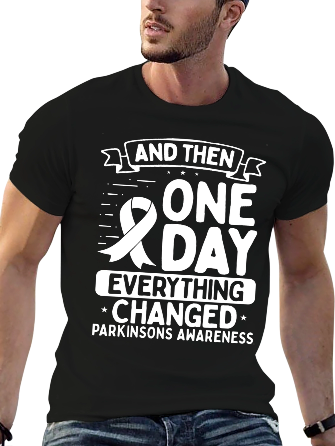 Parkinsons Awareness T-Shirt: One Day Everything Changed