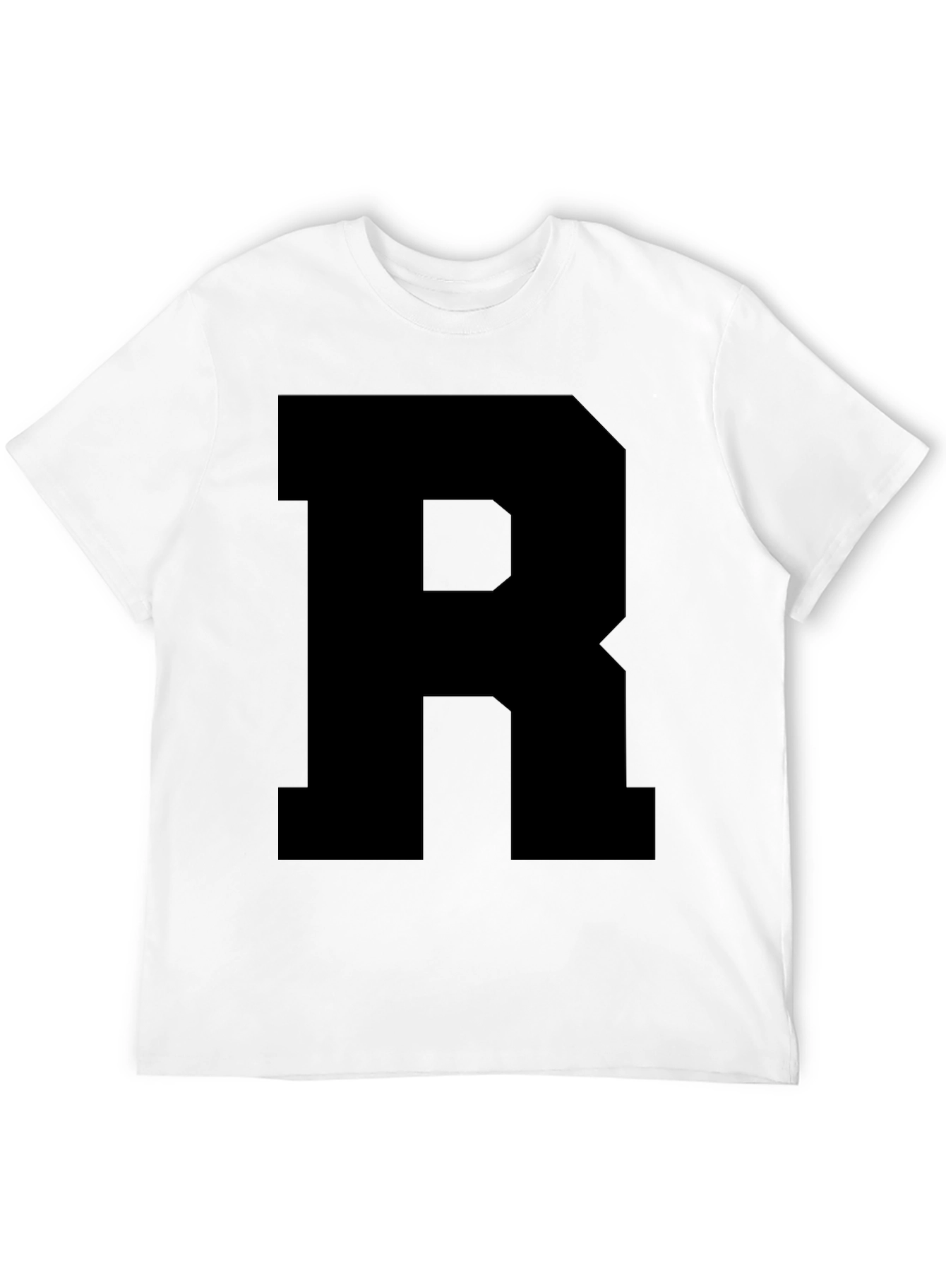 Bold R Graphic Tee - Casual Style