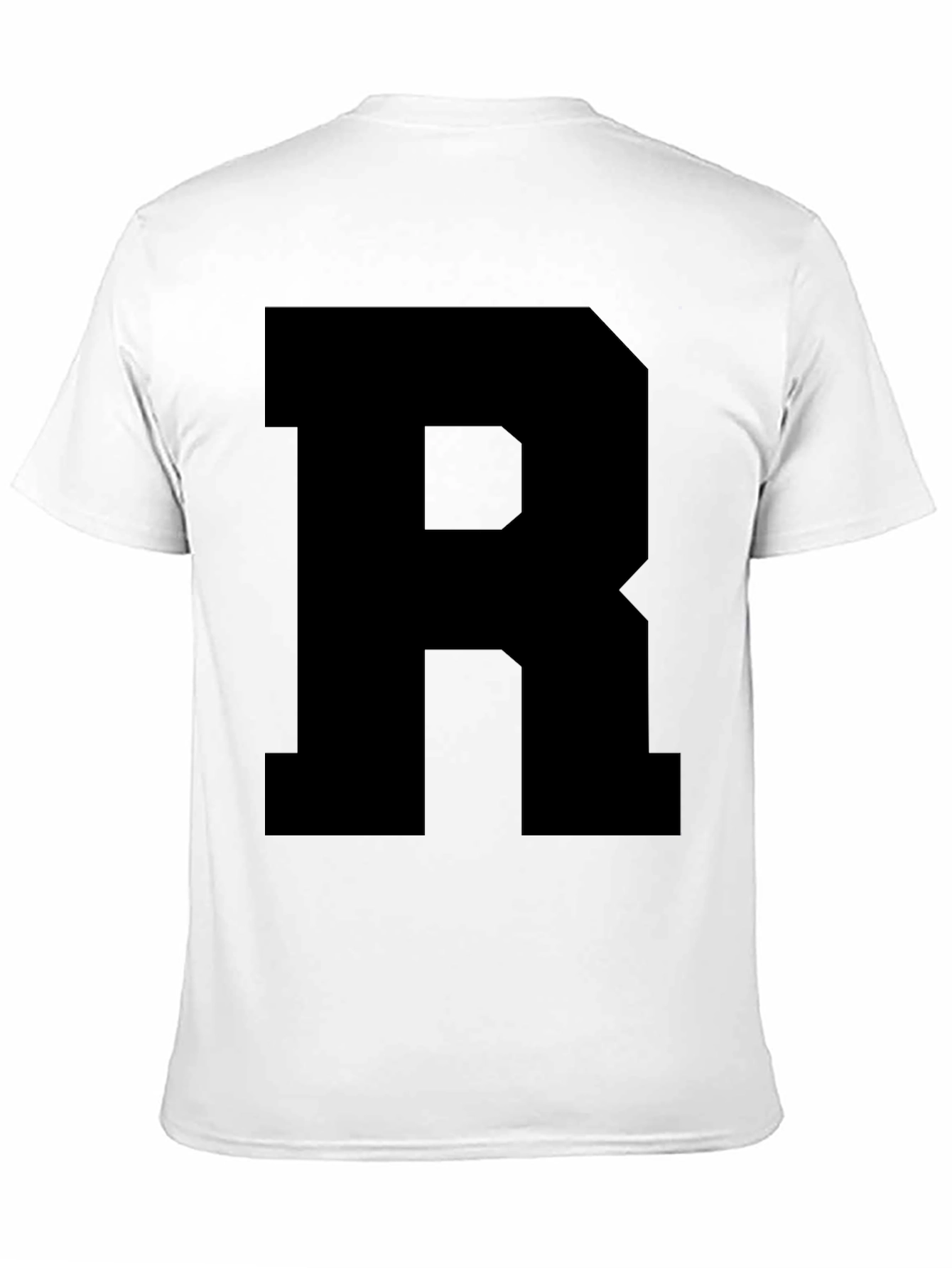 Bold R Graphic Tee - Casual Style
