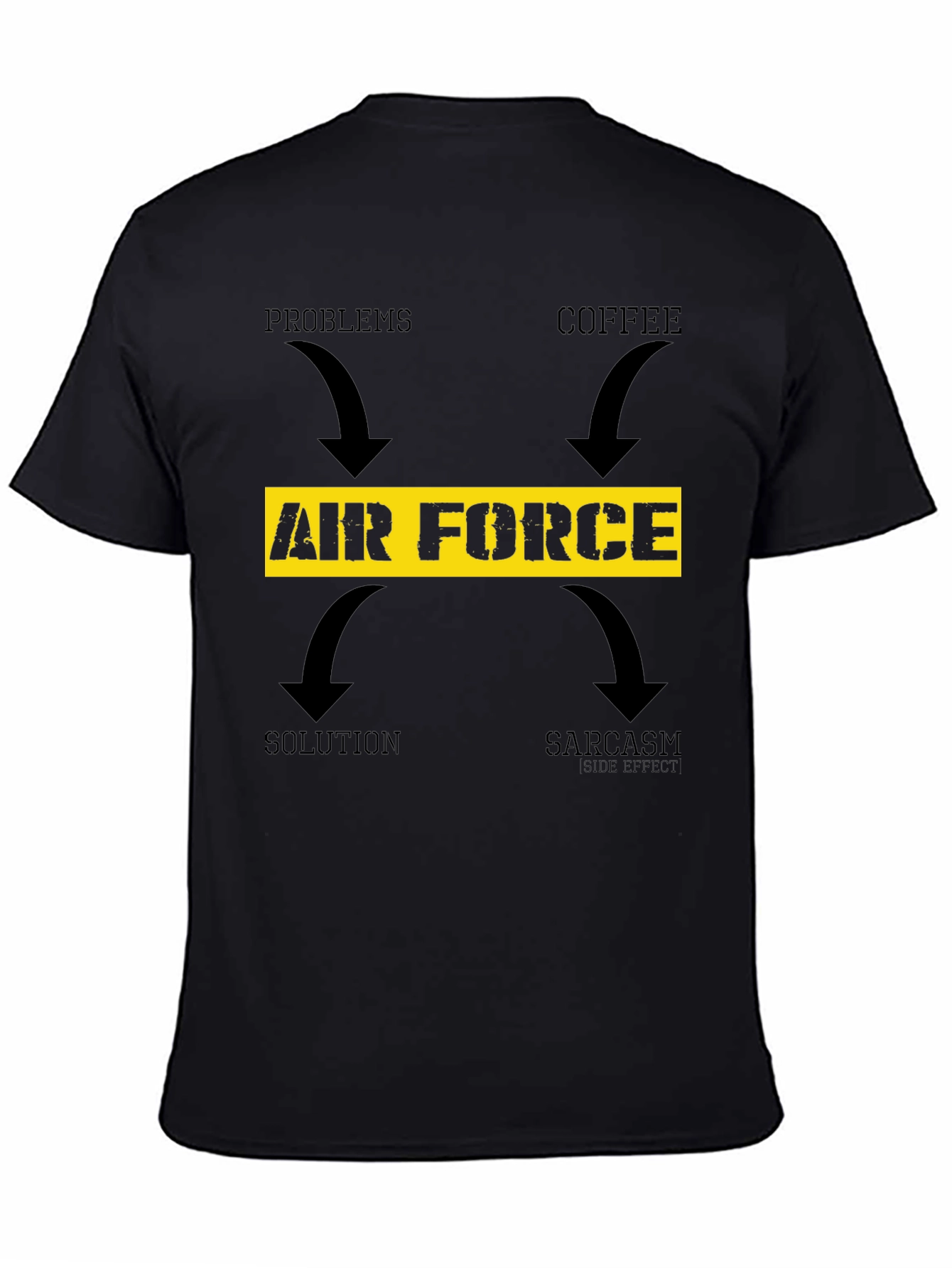 Air Force Coffee Sarcasm T-Shirt