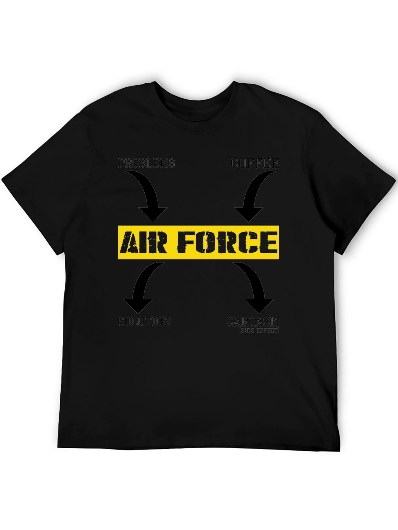 Air Force Coffee Sarcasm T-Shirt